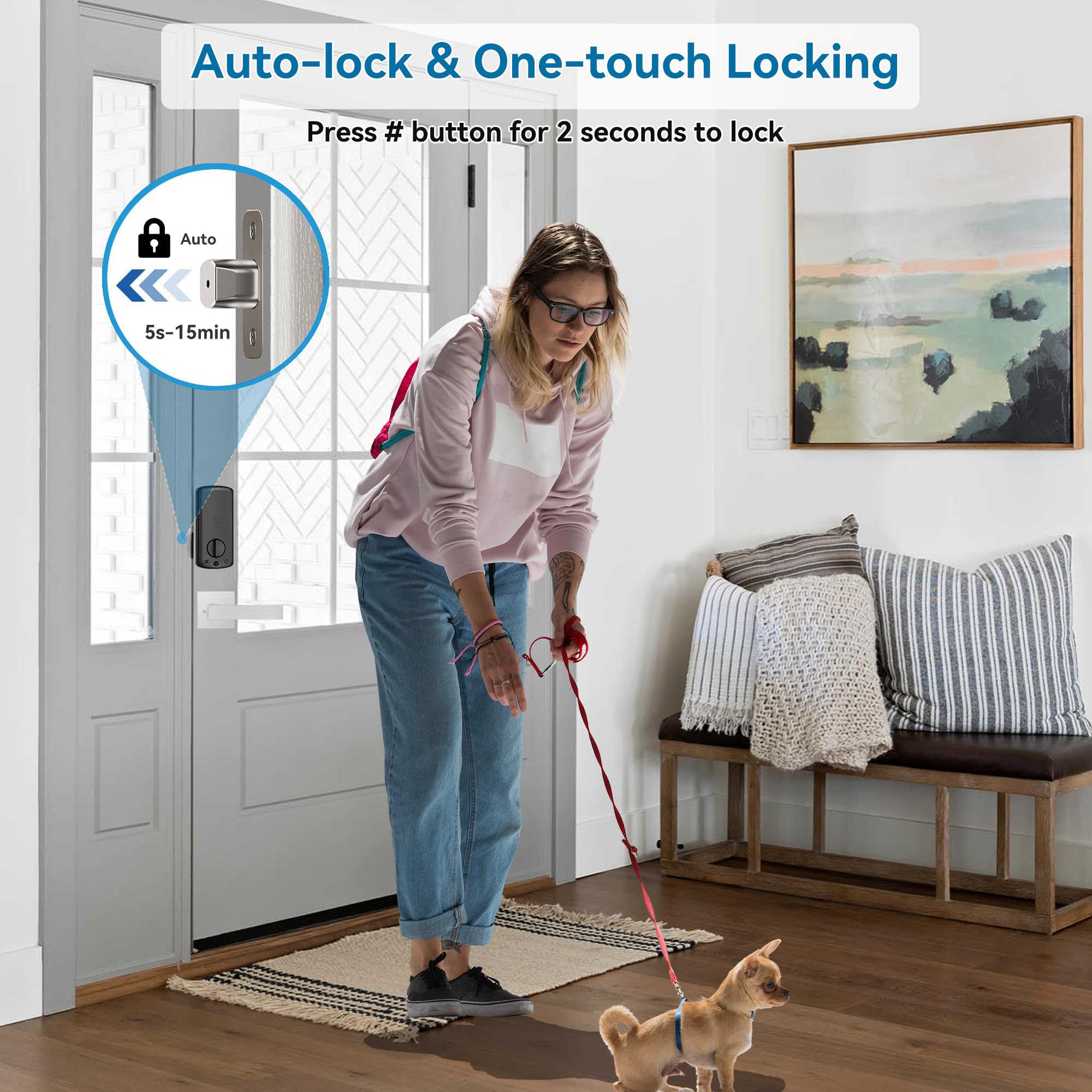 Afoxsos LAF0813F479 Electronic-Door-Locks - View #5