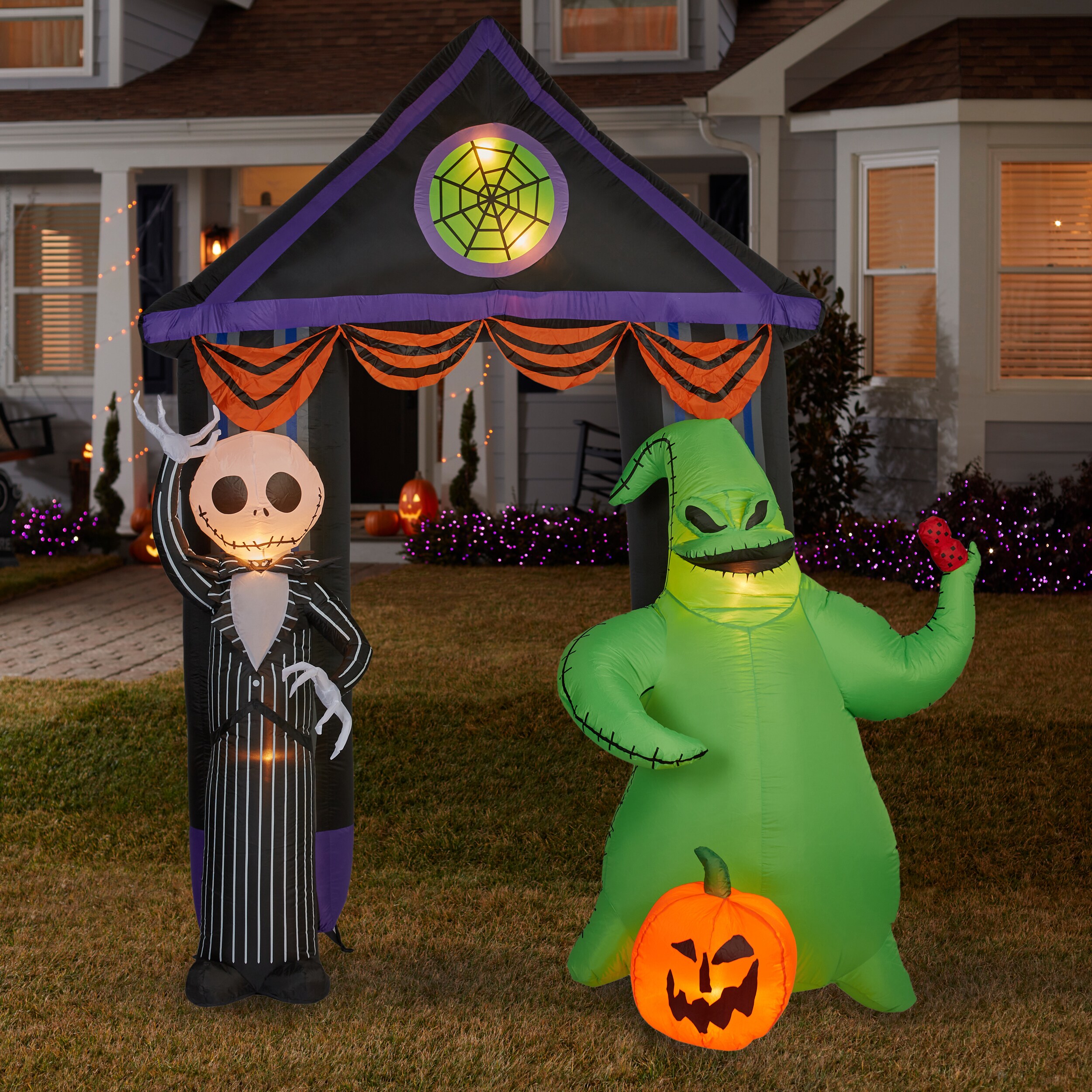 Disney 3-ft Pre-Lit The Nightmare Before Christmas Oogie Boogie Yard  Decoration in the Outdoor Halloween Decorations & Inflatables department at