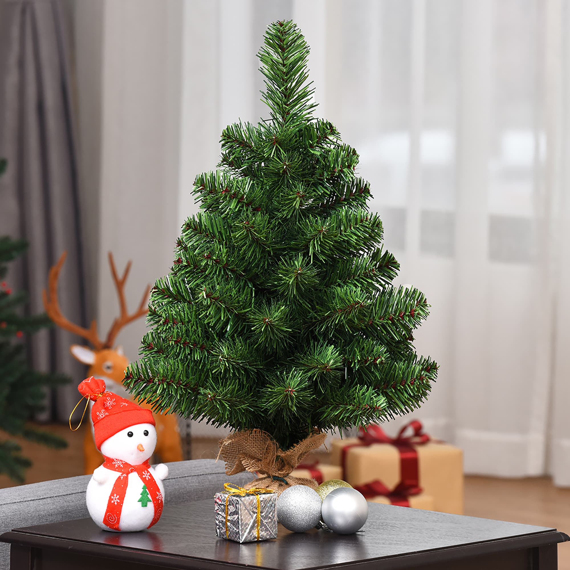 Costway CM20721 Artificial-Christmas-Trees - View #4