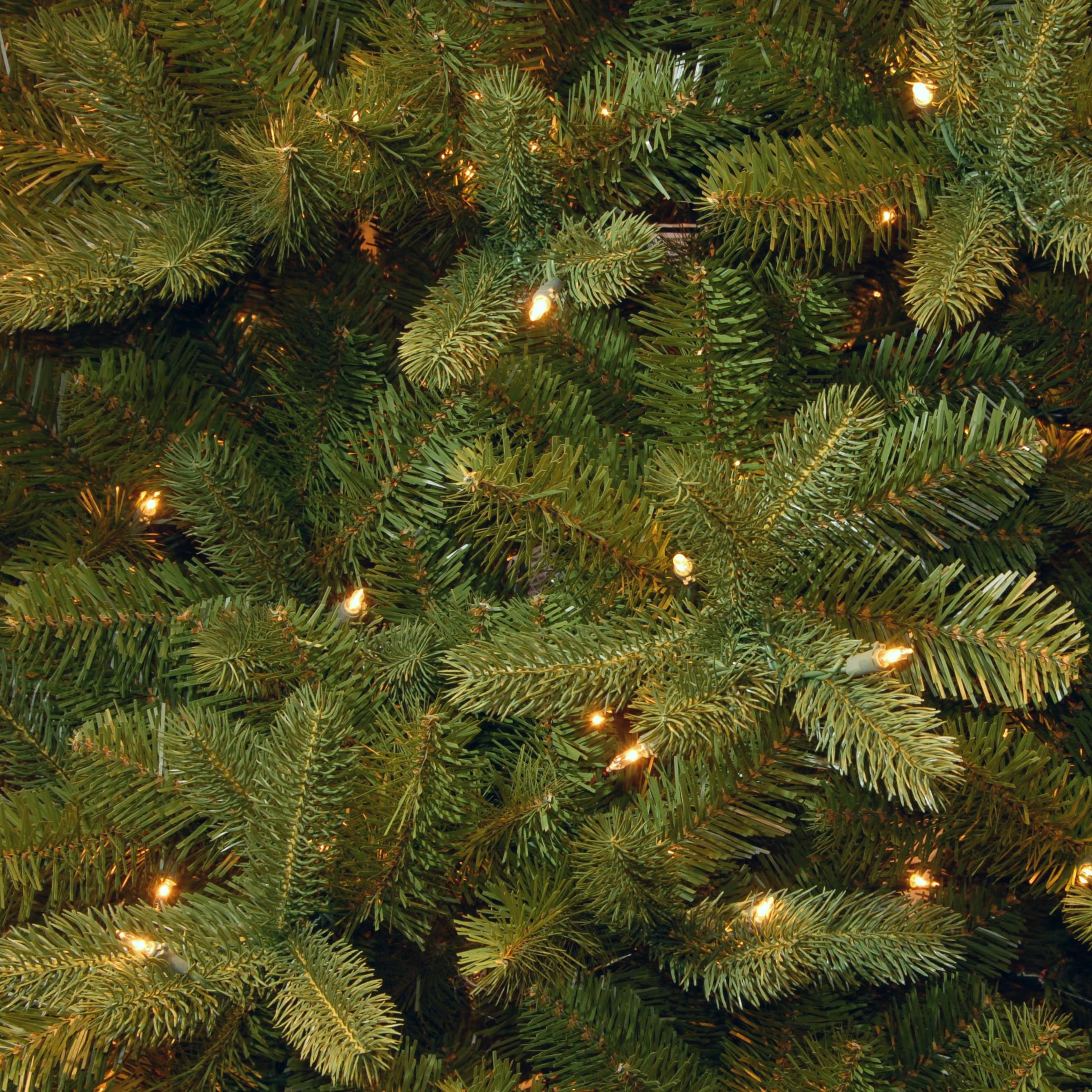 National Tree Company 7.5-ft Douglas Fir Pre-lit Artificial Christmas ...