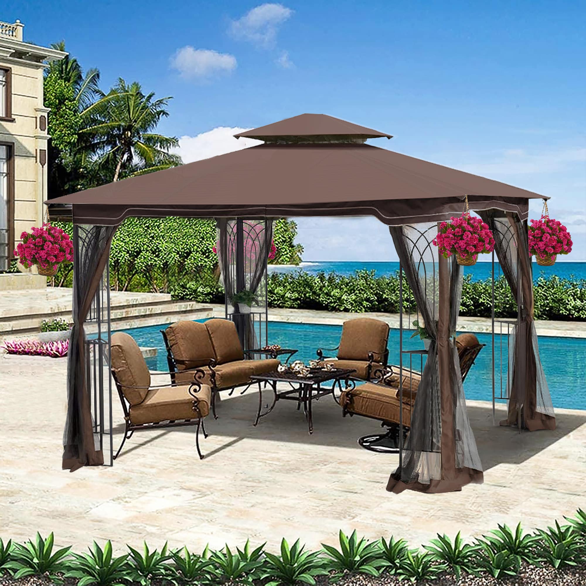 Bayfeve BFBU-40786 Wood-Resin-Gazebos - View #10