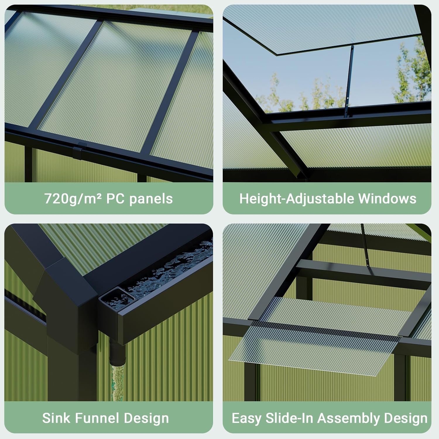 Garvee YYWPPG336PULBJ greenhouses - View #4