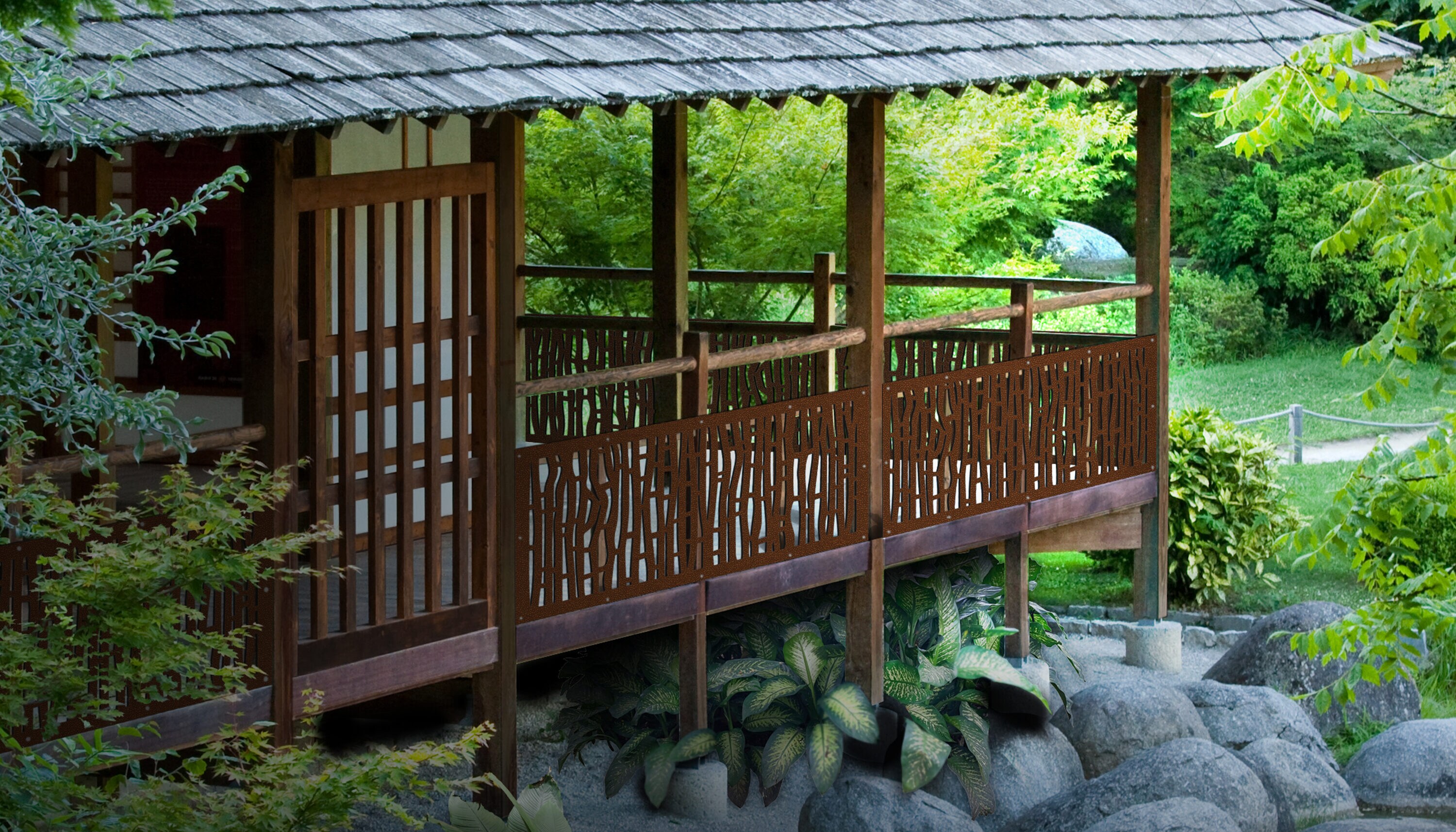 DESIGN-VU DVU2404E Outdoor-Privacy-Screen - View #3