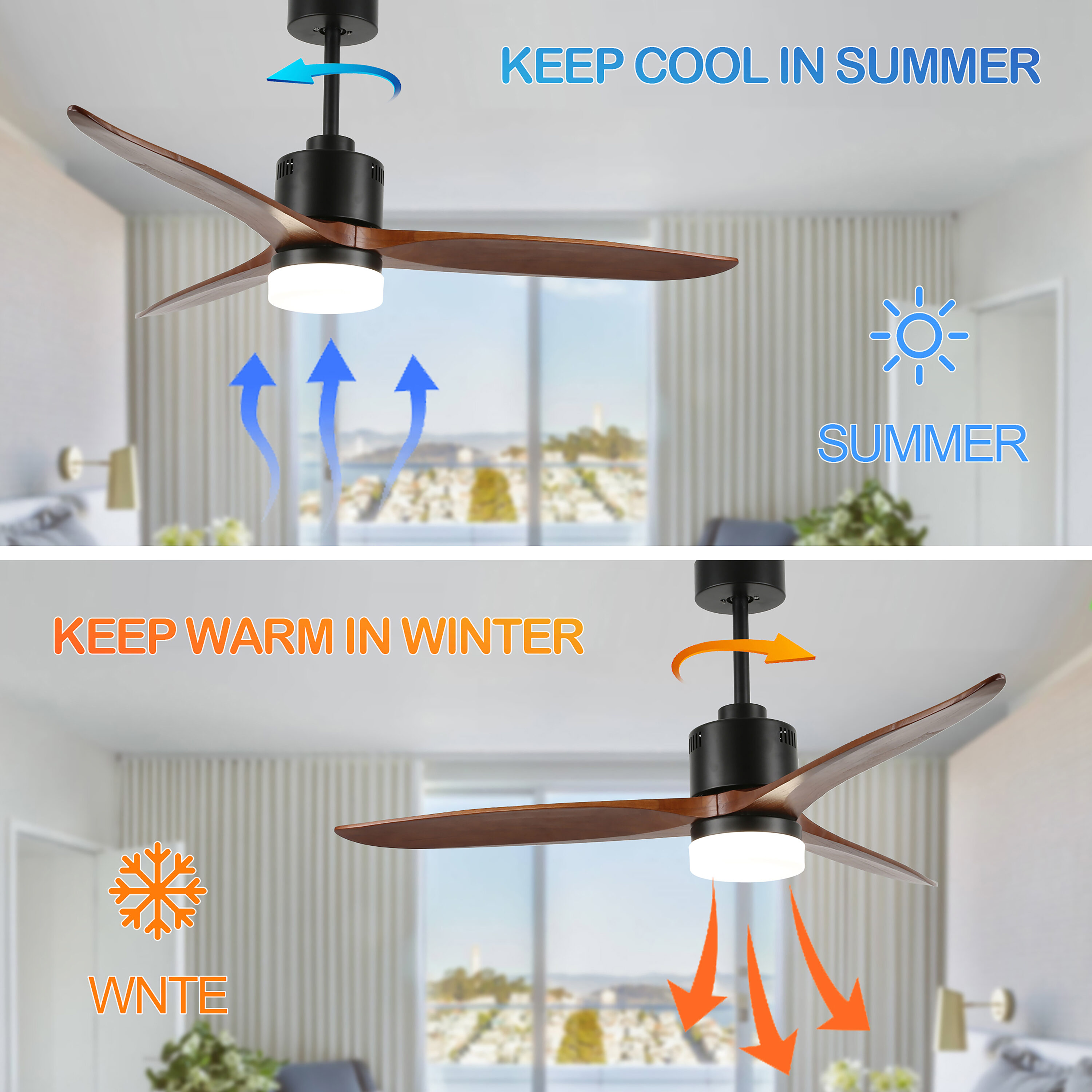 Oaks Decor DC5203 Ceiling-Fans - View #6