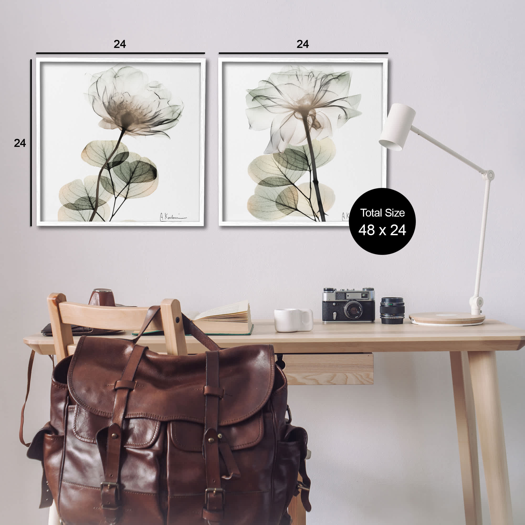Stupell Industries B2-701-WFR-2PC-24X24 Wall-Art - View #2