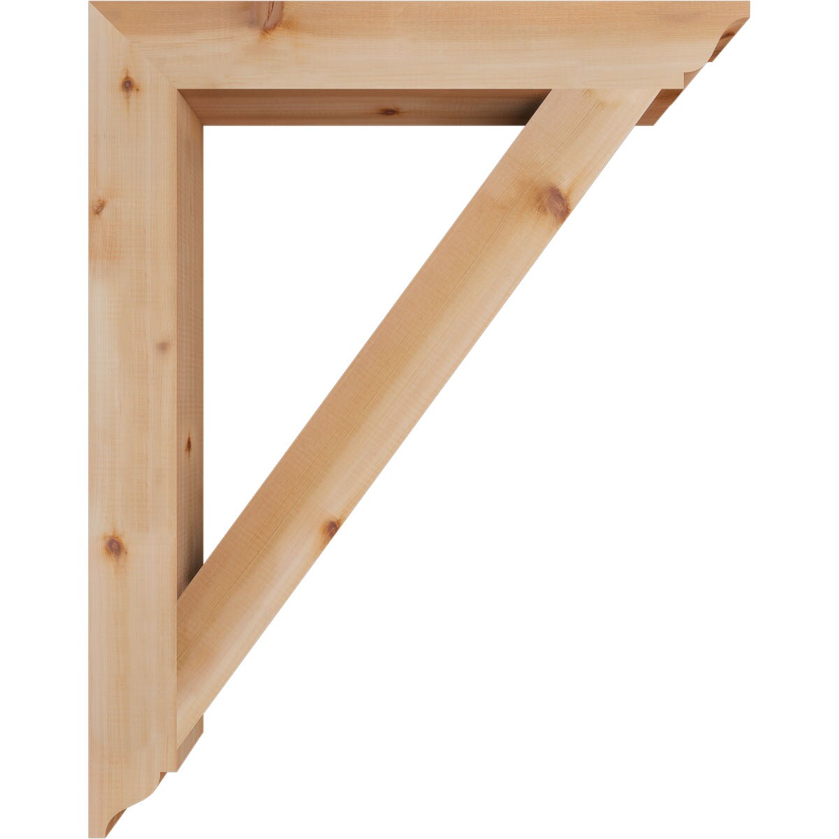Ekena Millwork BKT04X30X38TRA01SWR Exterior-Brackets-Braces - View #3