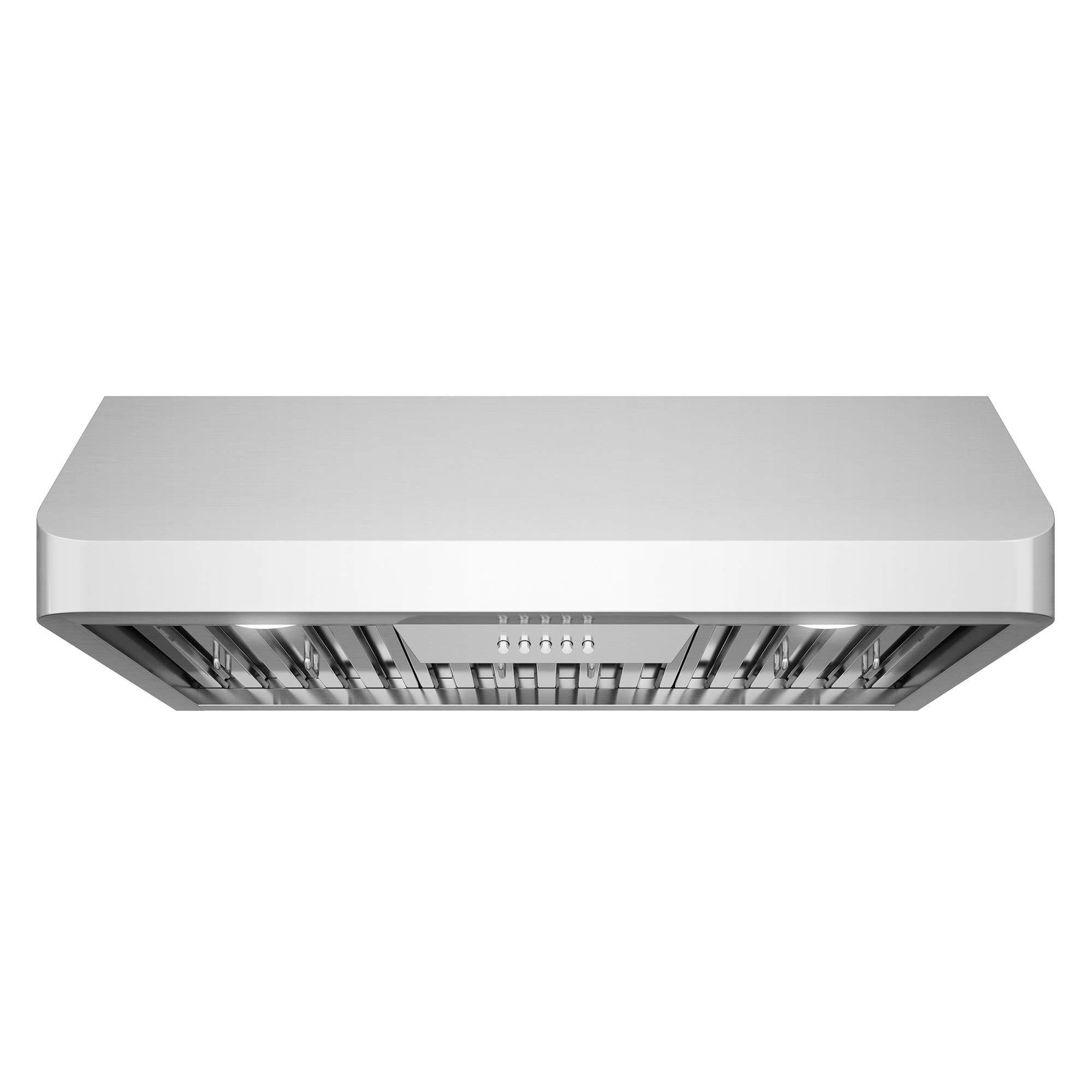Qb75 30-in 500-CFM Ducted Stainless Steel Under Cabinet Range Hoods Undercabinet Mount | - Cosmo COS-QB75