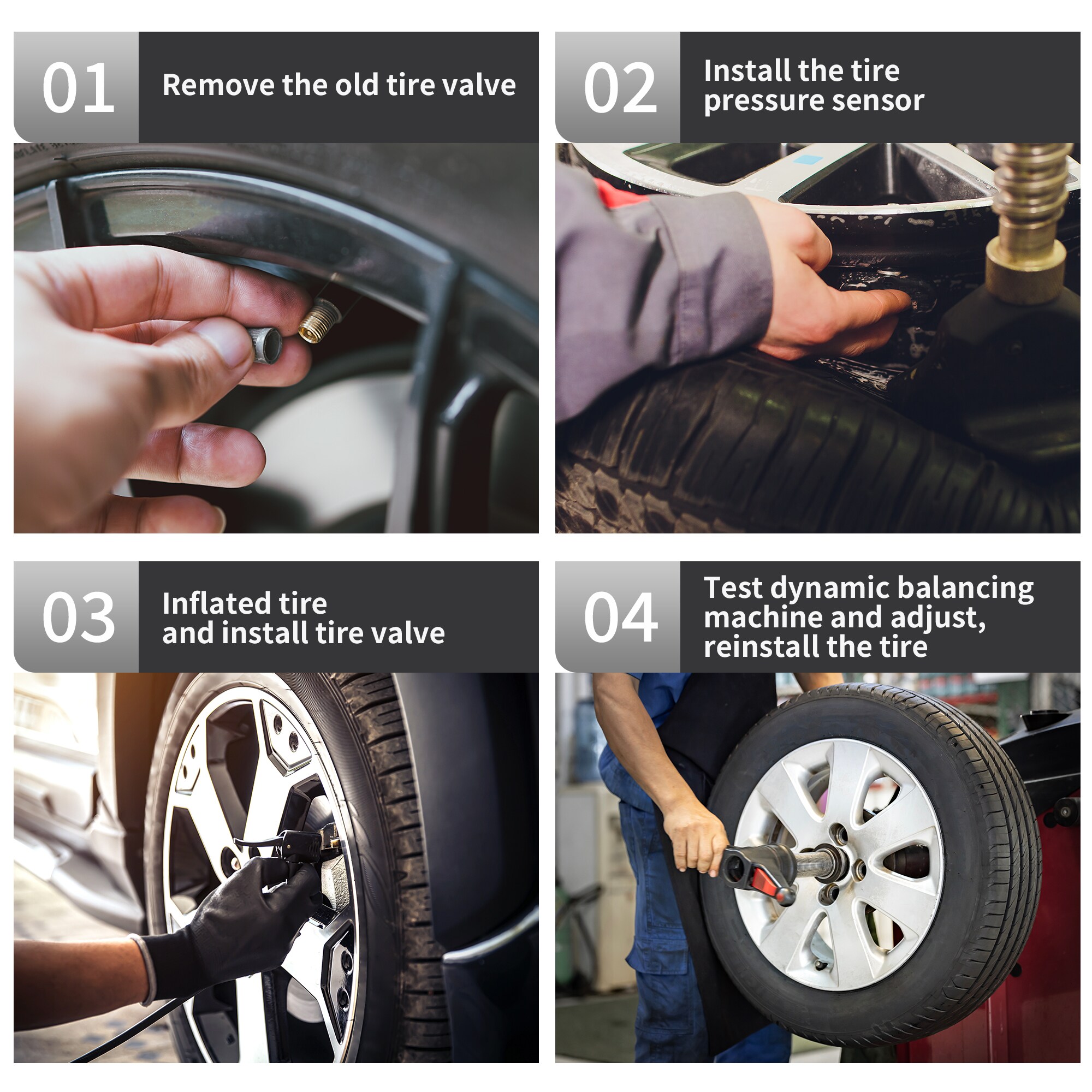 Unique Bargains S26011300UX3813 Ope-Wheels-And-Tires - View #7