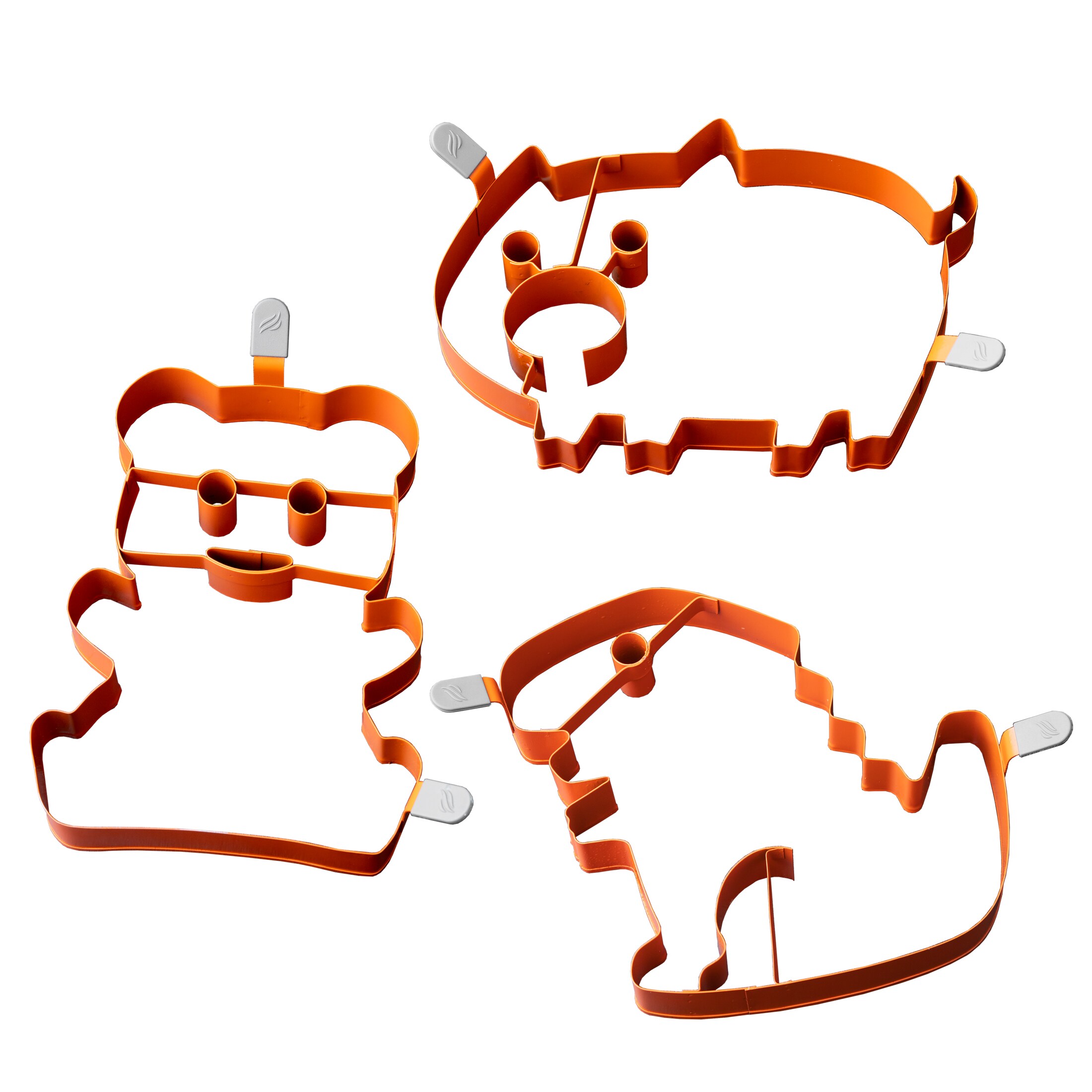 3 x 3.5 Stainless Steel Teddy Bear Cookie Cutter by STIR