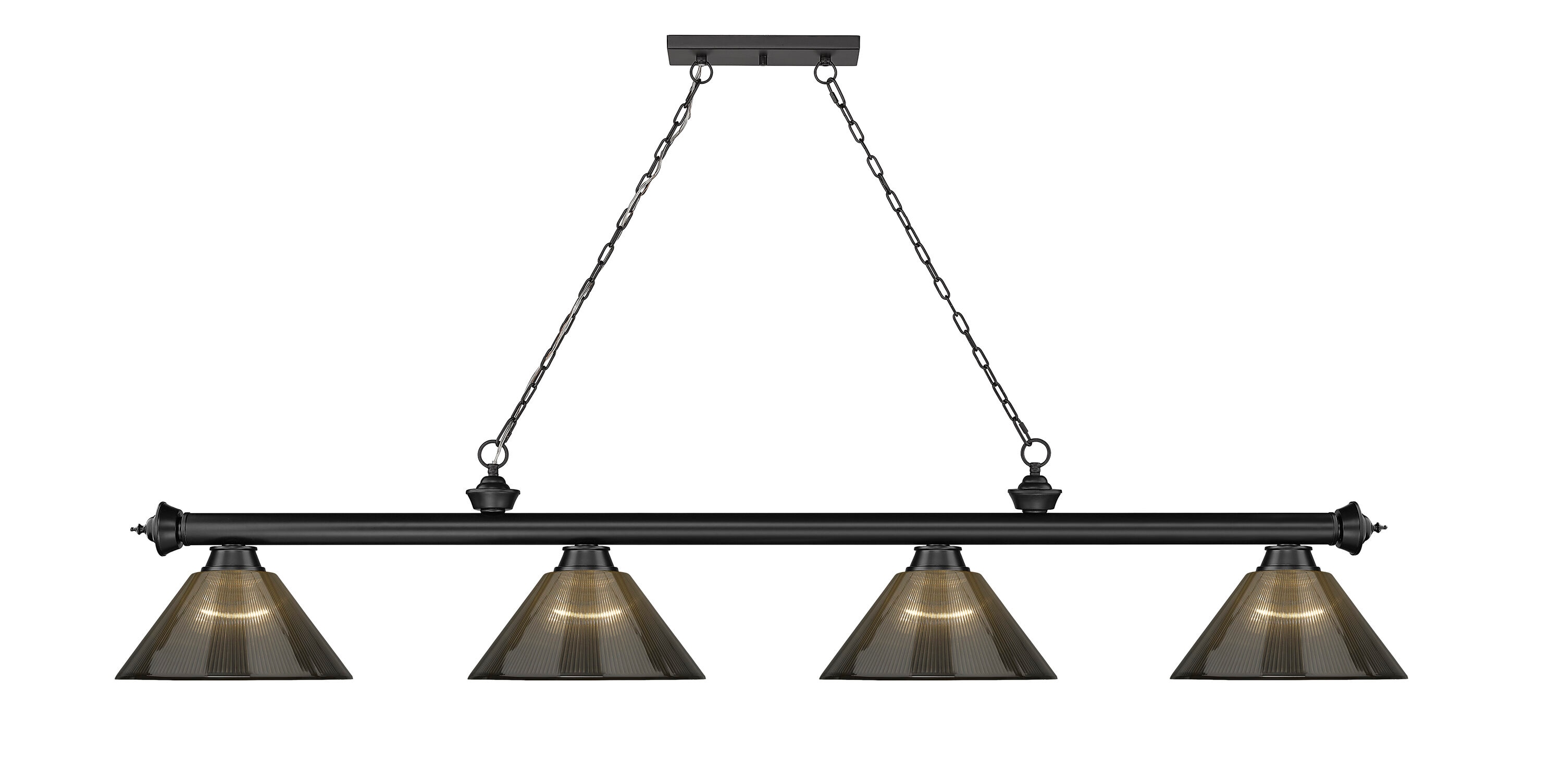Z-Lite 2306-4MB-ARS Pool-Table-Lighting - View #2