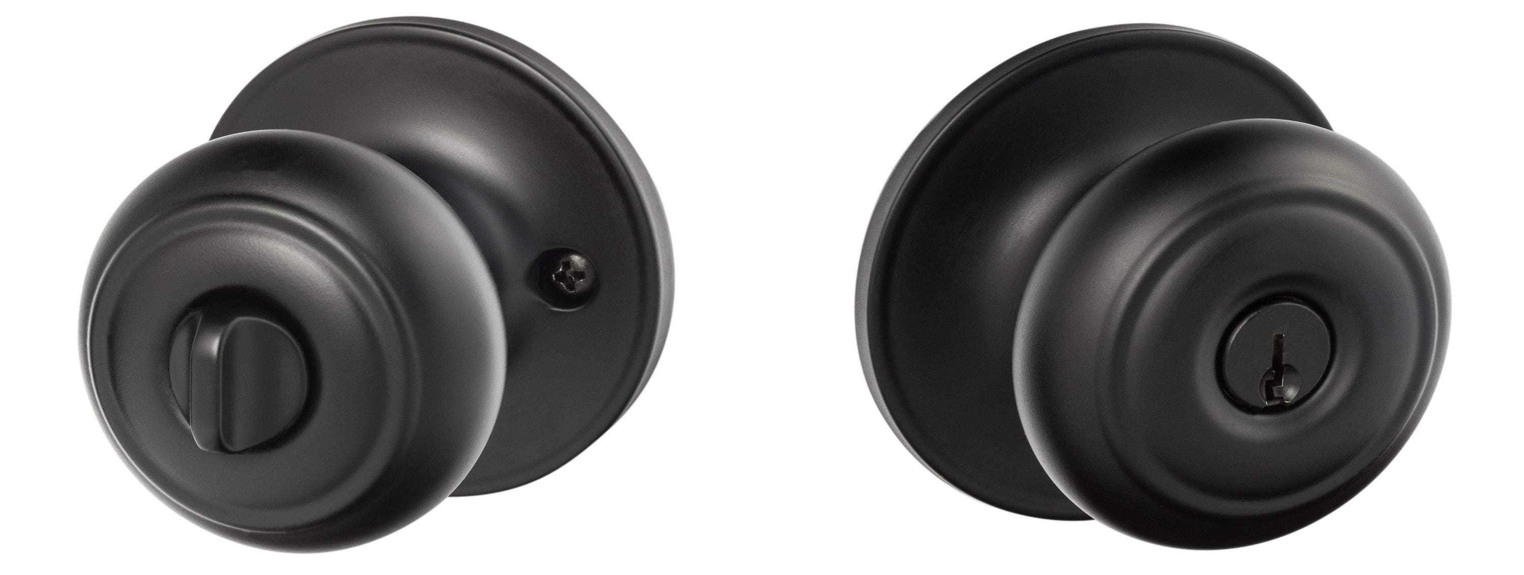 Sure-Loc Hardware JN107 FBL Door-Knobs - View #2
