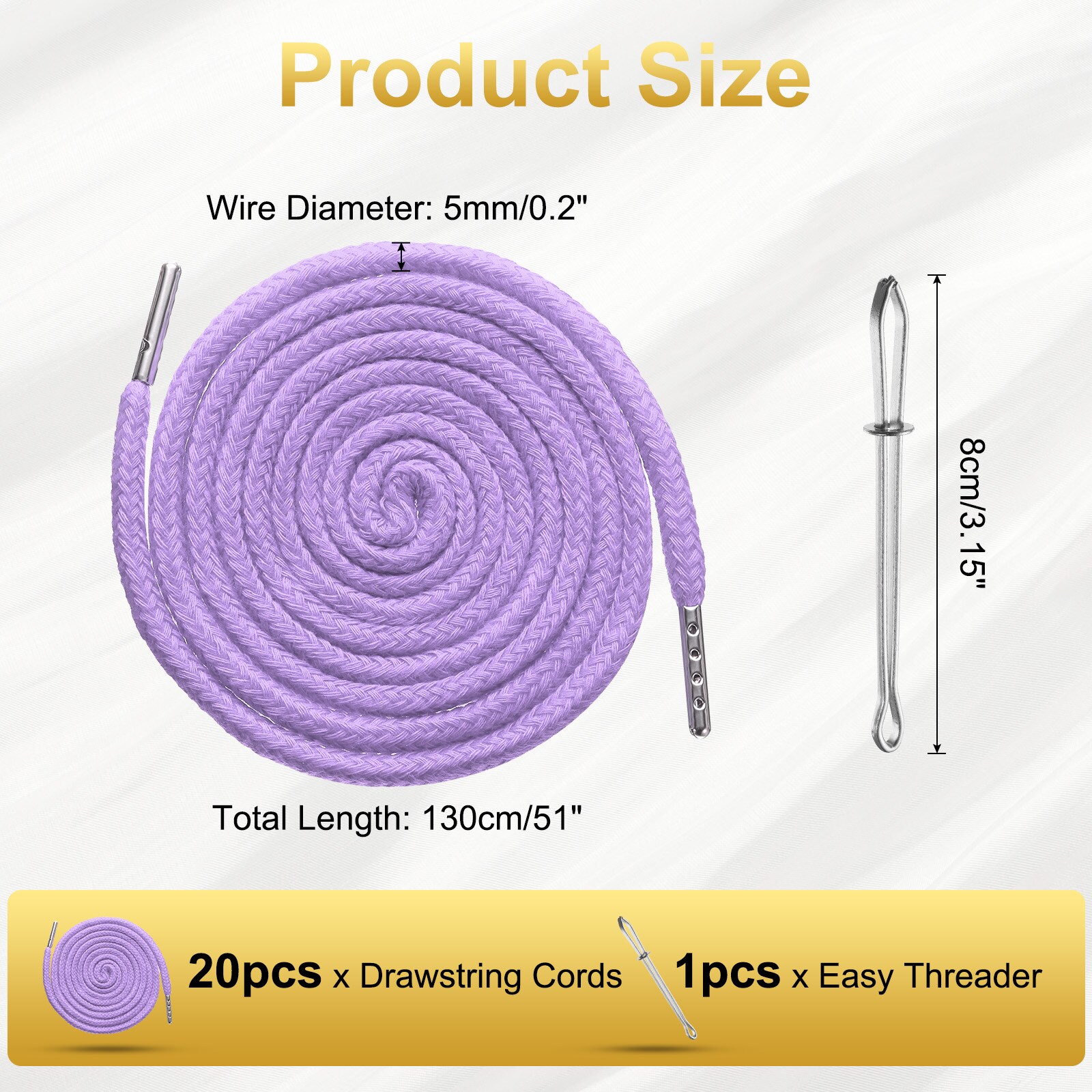 Unique Bargains S26042400UX3483 String-Twine - View #2