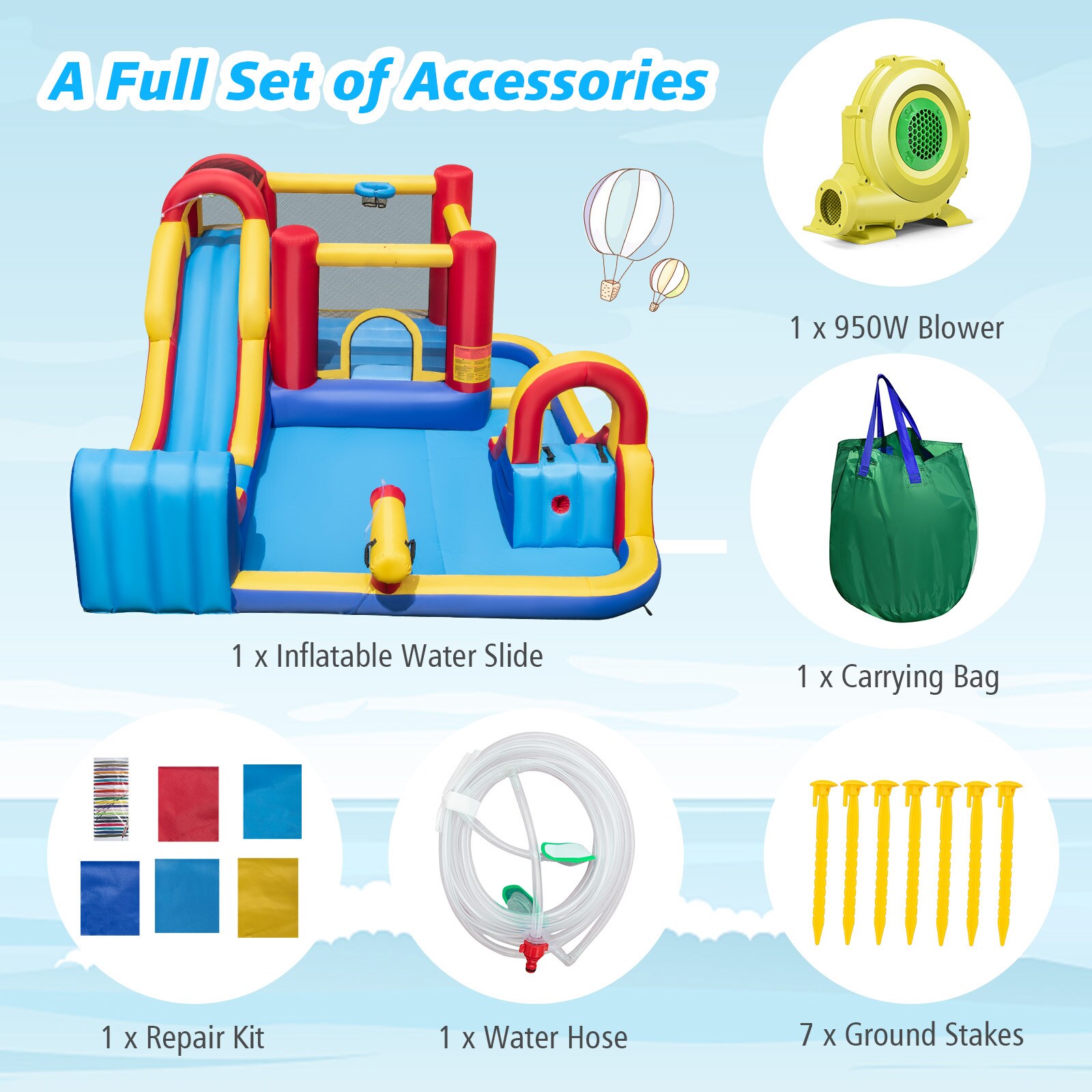 Slickblue D-CO-48642PE+68011PN Bounce-Houses - View #6