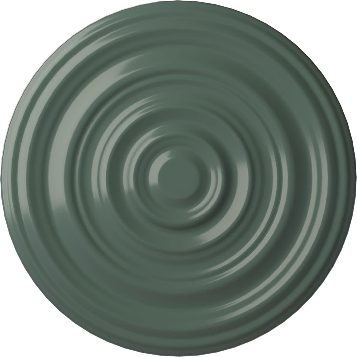 Ekena Millwork CM29CACBF Carton Smooth 29.125-in W x 29.125-in L Painted Cloud Burst Polyurethane Whole Ceiling Medallion