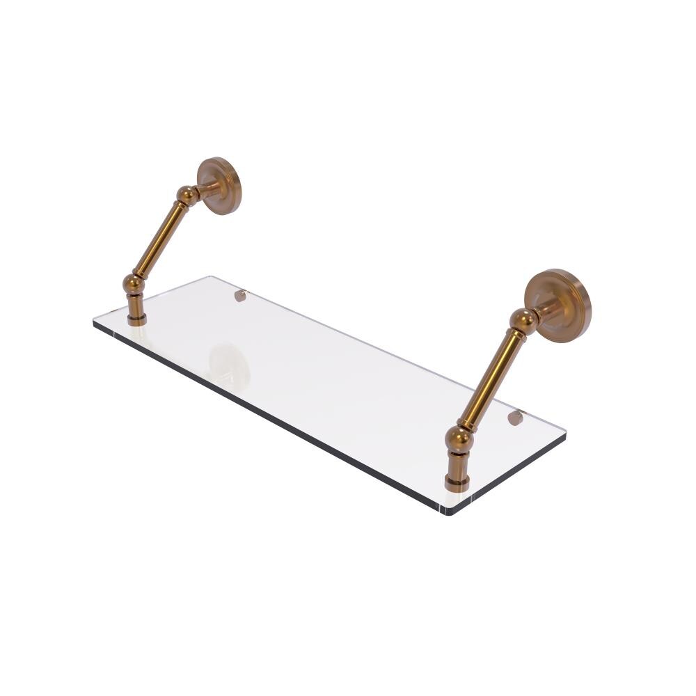 Allied Brass PR-1-24-BBR Prestige Regal Brushed Bronze Wall mount Bathroom Shelf ( 24-in x 8-in x 8-in )