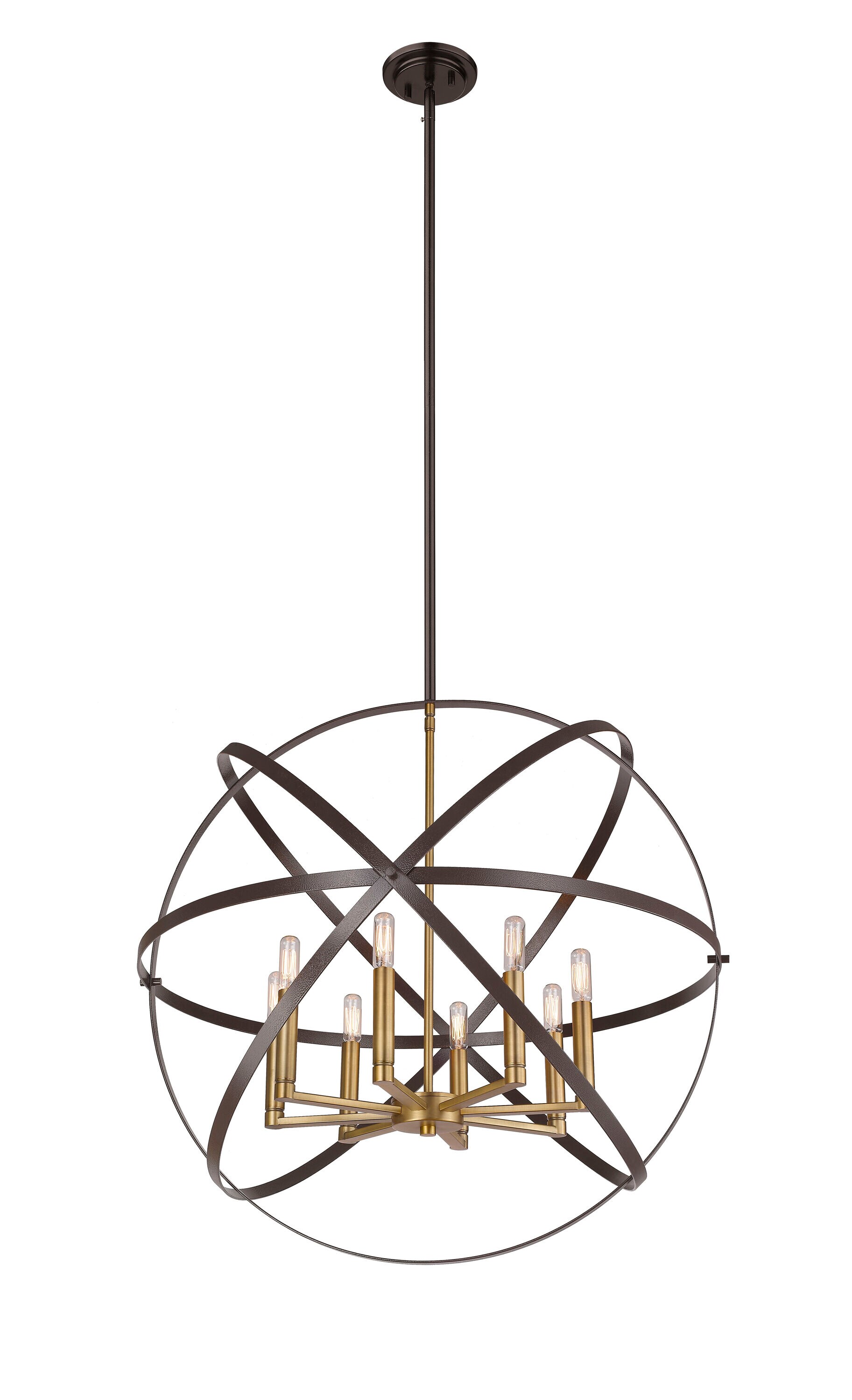 Z-Lite 463-30HBRZ-OBR Pendant-Lights - View #2