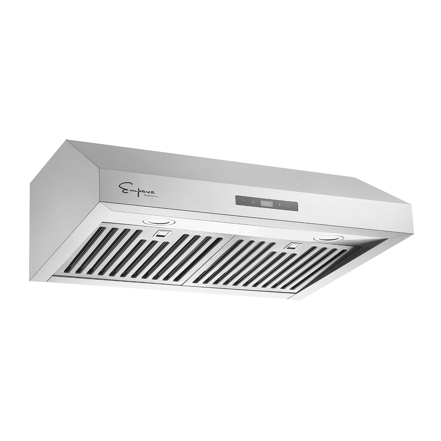 Empava 30-in 400-CFM Convertible Stainless Steel Under Cabinet Range ...