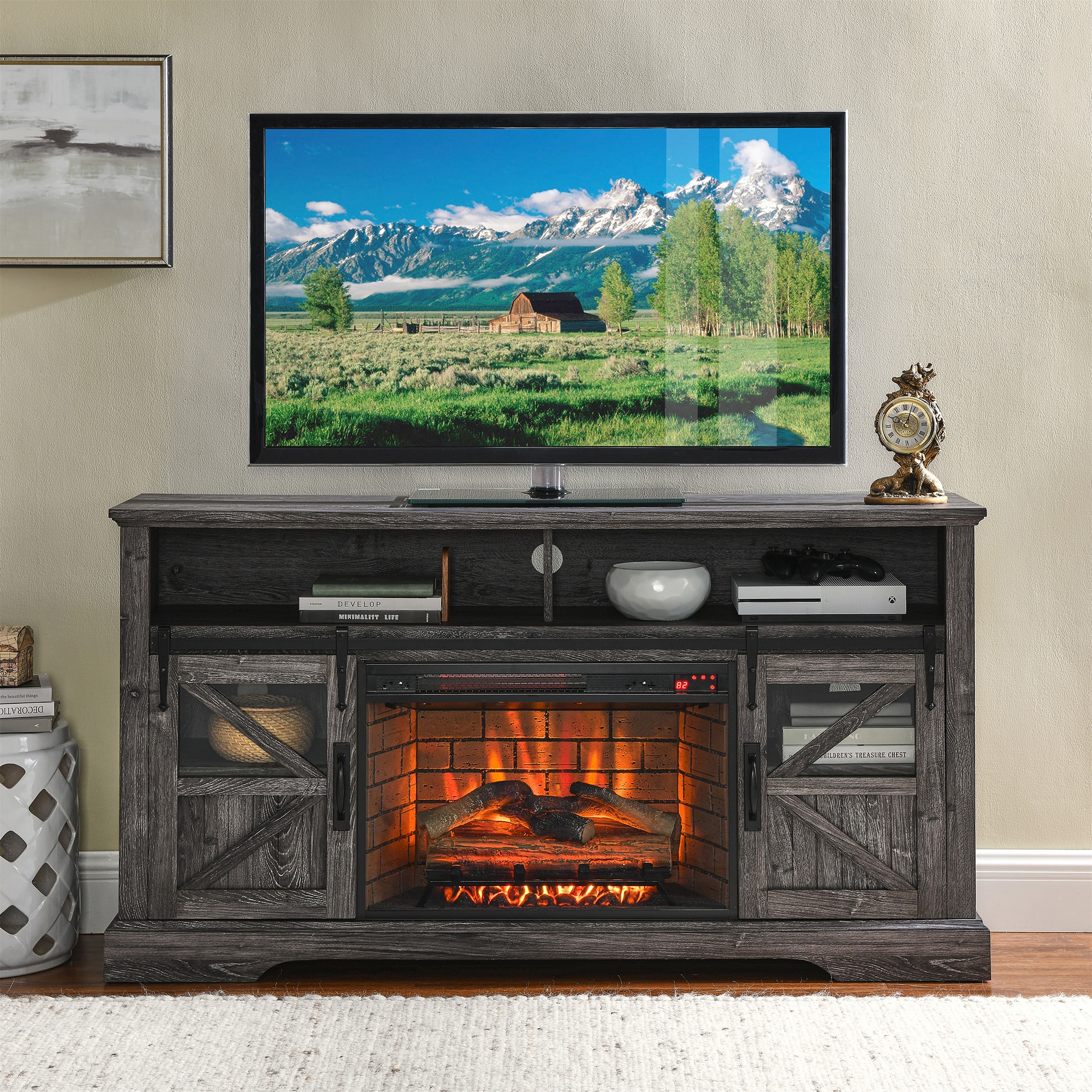 SINOFURN SYC070010GY Electric-Fireplaces - View #6