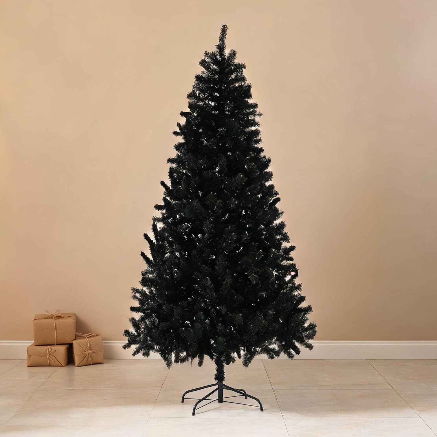 Writing Frame Tree SunJet Storage Christmas Trees in Black 7.5 in with Practical Control ...