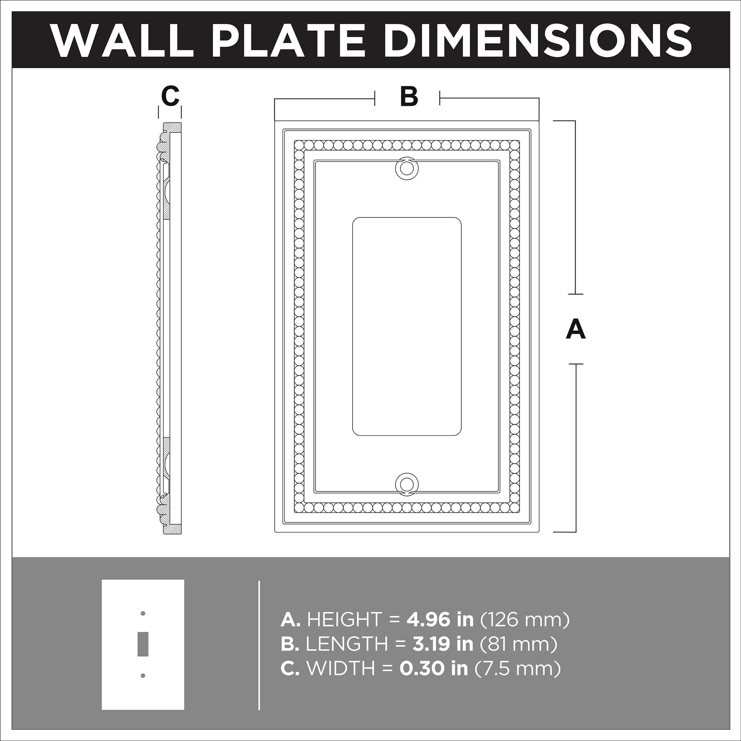 allen + roth 64778-BSP-KT Electrical-Wall-Plates - View #7