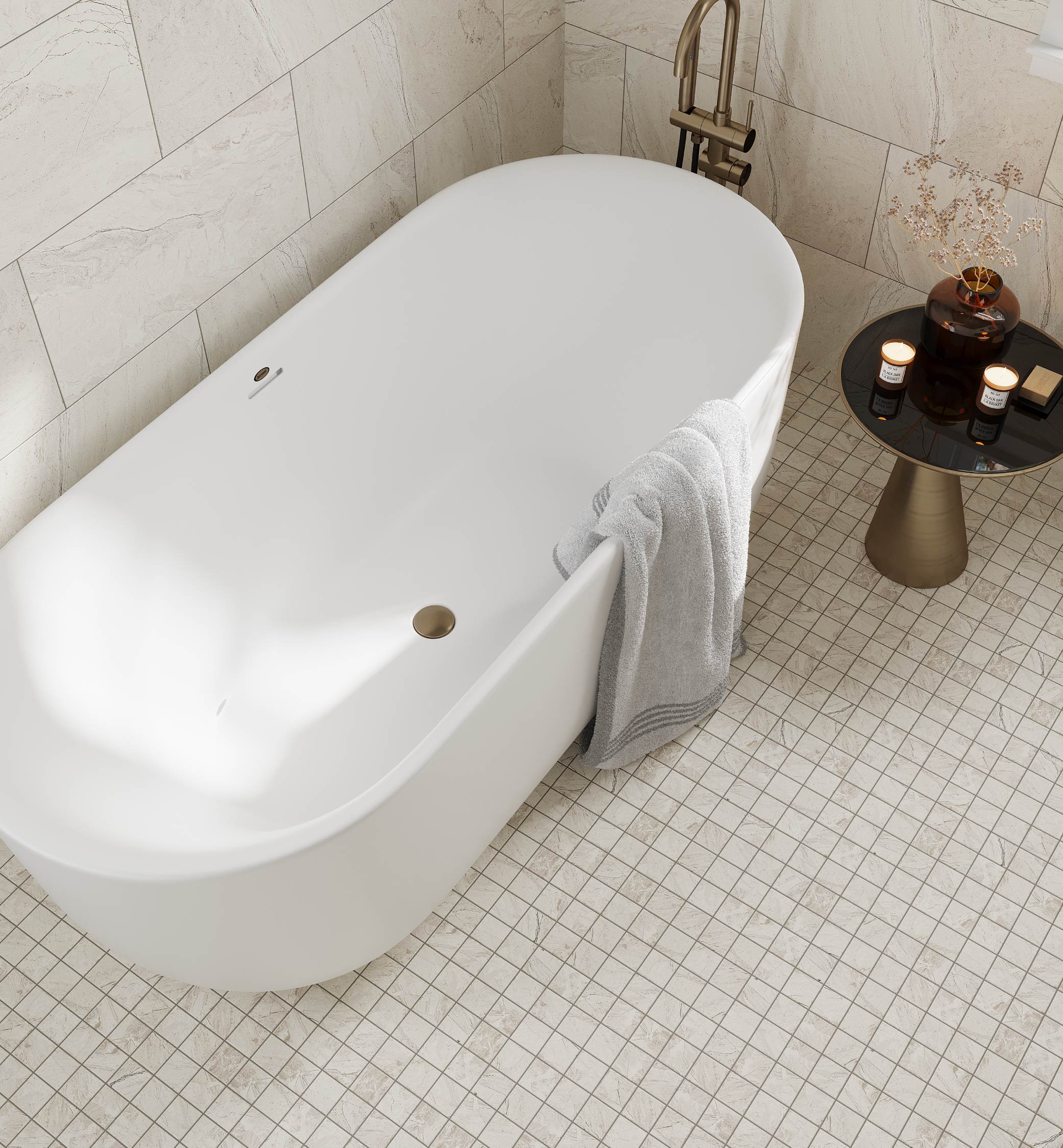 Apollo Tile IMP88EAWHMOS Ceramic-Tile - View #7