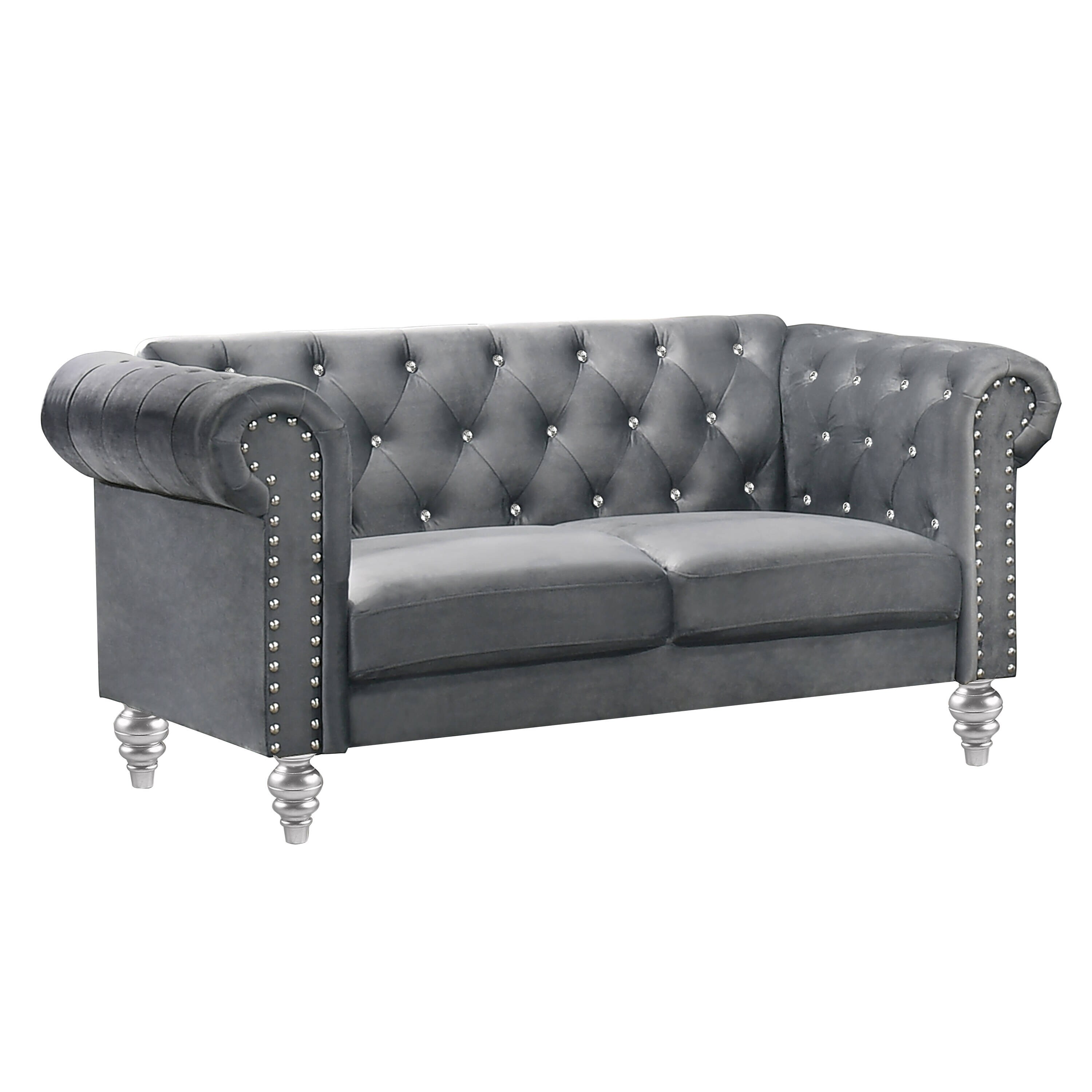 New Classic Furniture UKD13-20-GRYC Sofas-Loveseats - View #2