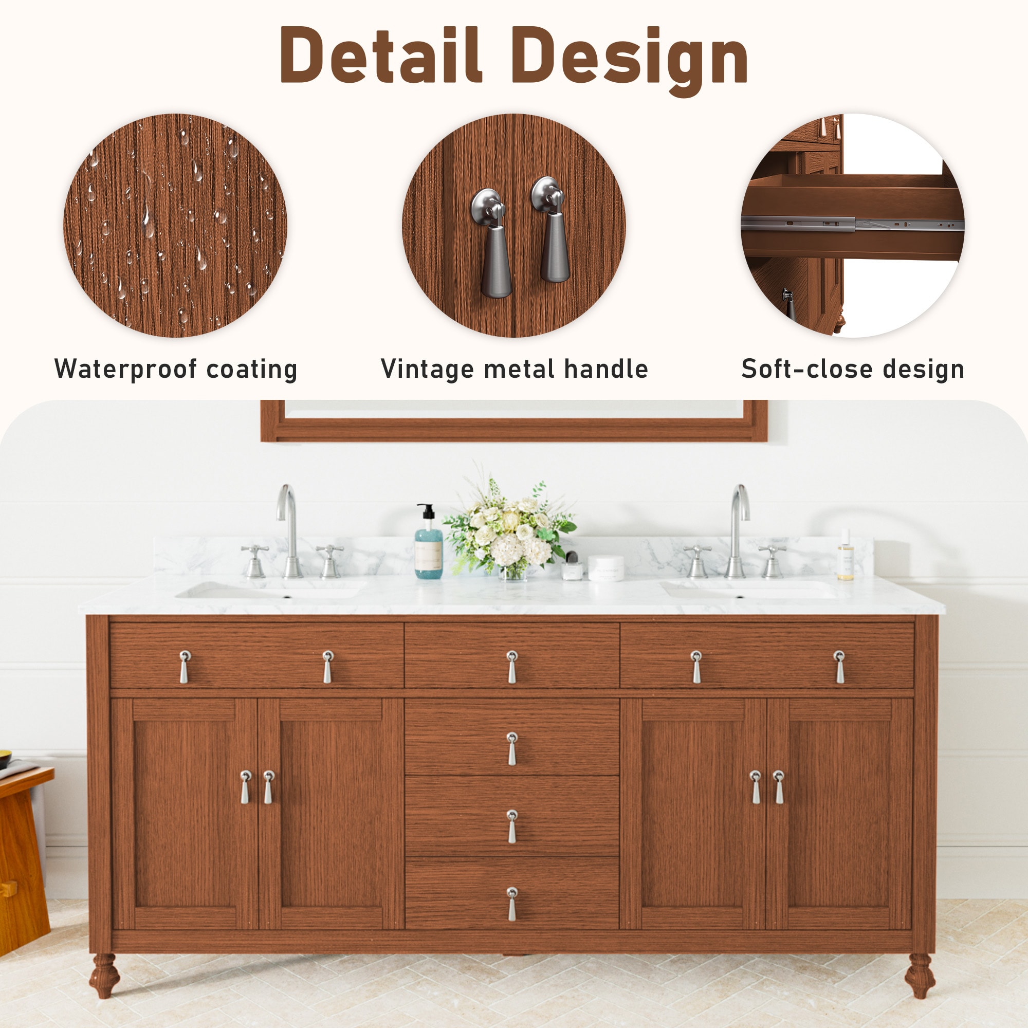 JEAREY JE-XNECWSF-YW Bath-Vanity-Combo - View #8