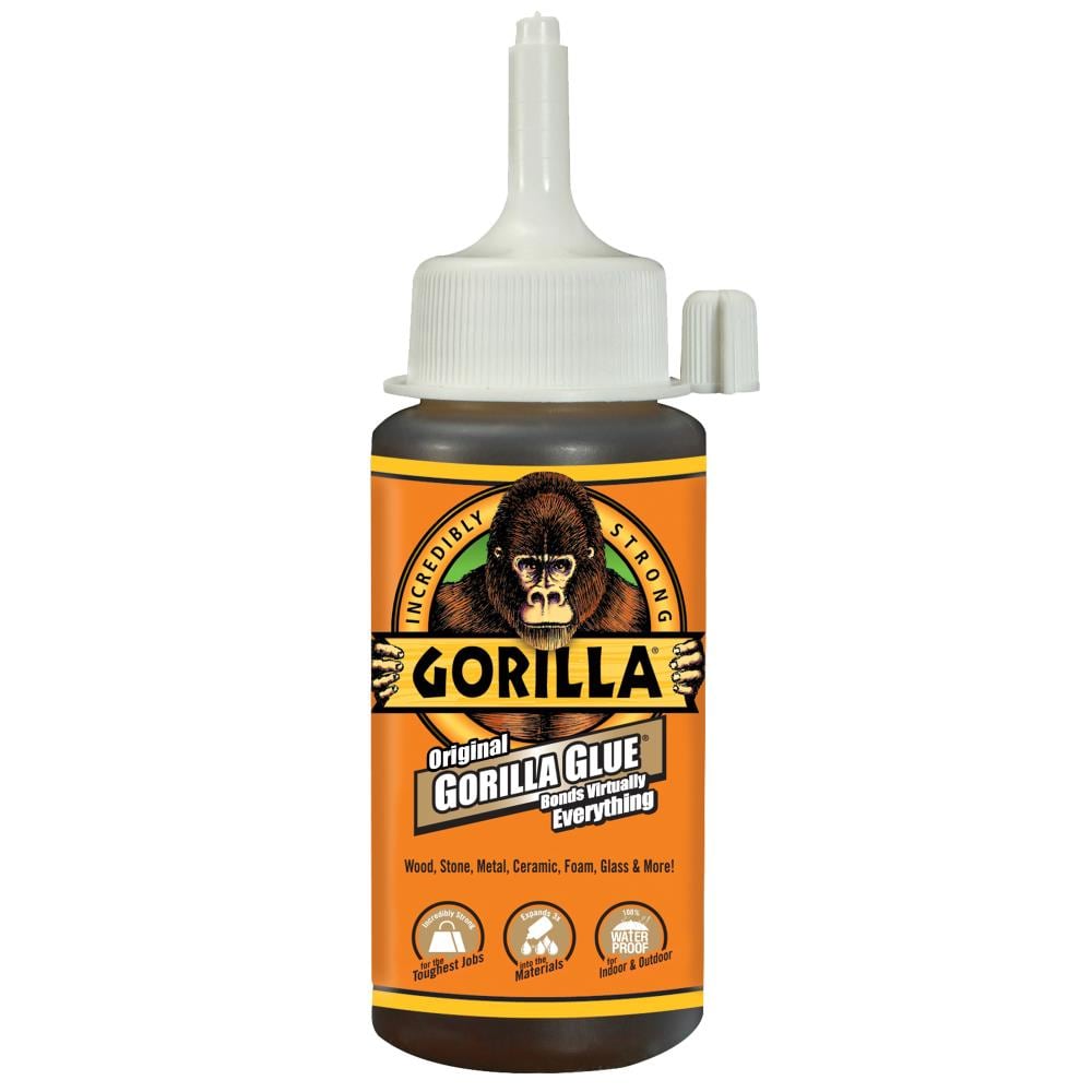 Gorilla Original 4-fl oz Liquid Polyurethane, Multipurpose Adhesive in the  Multipurpose Adhesive department at