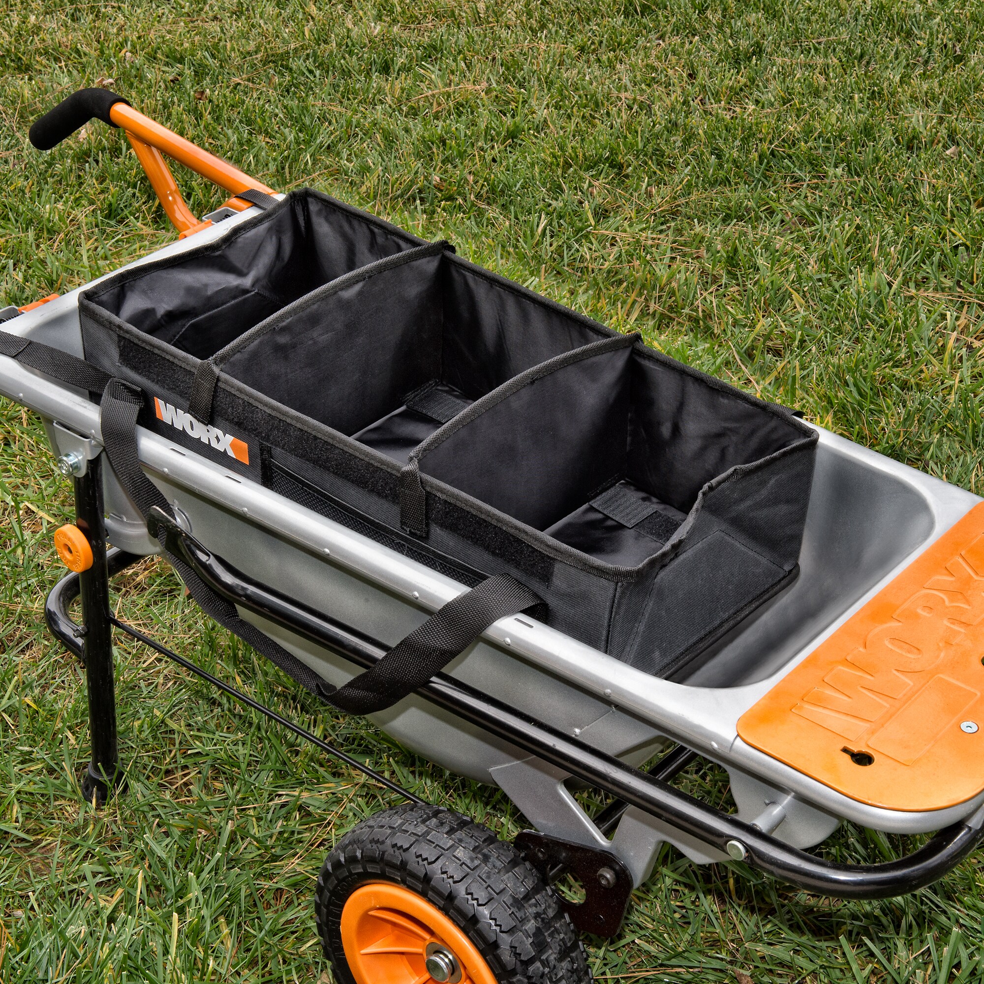 WORX Canvas Yard Cart in the Yard Carts department at Lowes