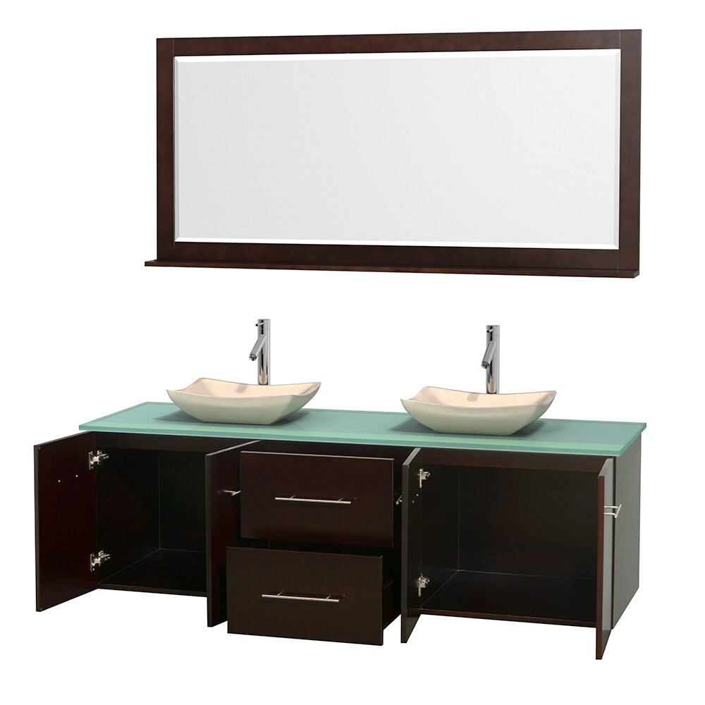 Wyndham Collection WCVW00972DESGGGS2M70 Bath-Vanity-Combo - View #2