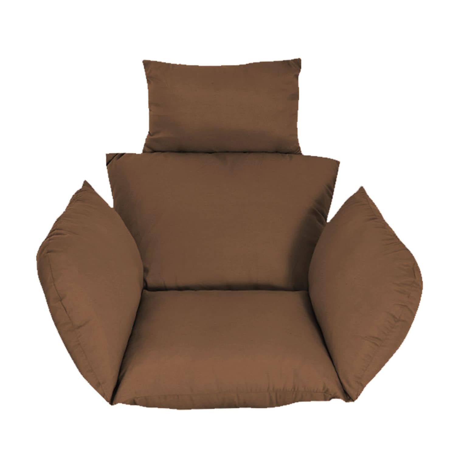 AHIOU HOME ZAAHD-HGNW3UCU Monroe 45.28-in x 39.37-in 2 -Piece Patio egg chair cushion
