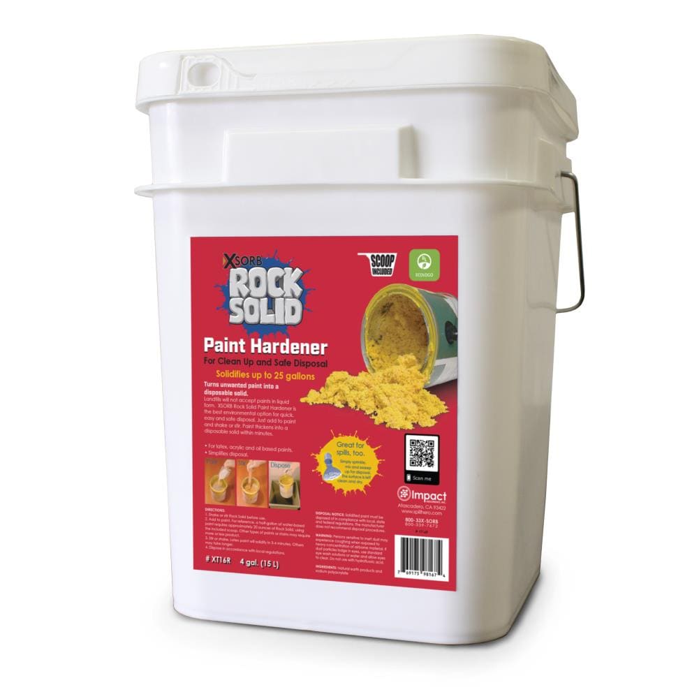 Xsorb XT16R Paint Solidifier Pail with Scoop 4 gal.