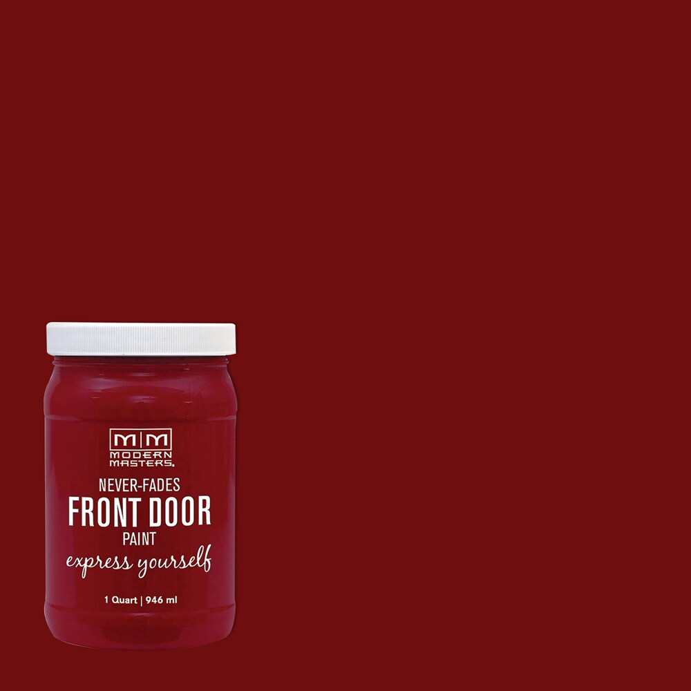 Modern Masters 275268 Satin Passionate Acrylic Exterior Door and Trim Paint ( 1-quart )