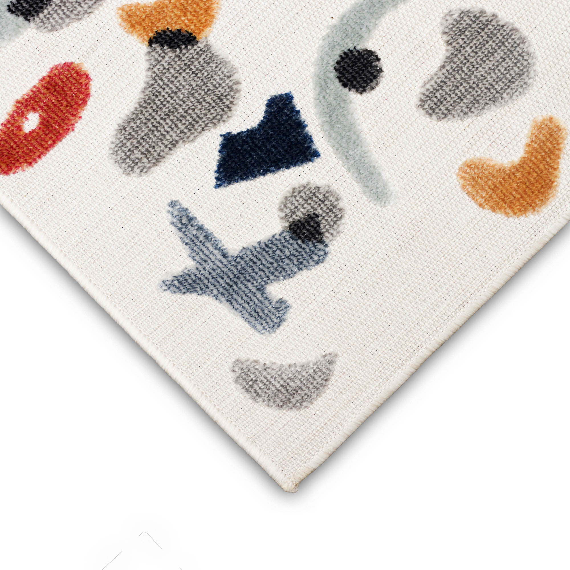 Bright Blooms Easy-Care Green Synthetic Indoor/Outdoor Rug