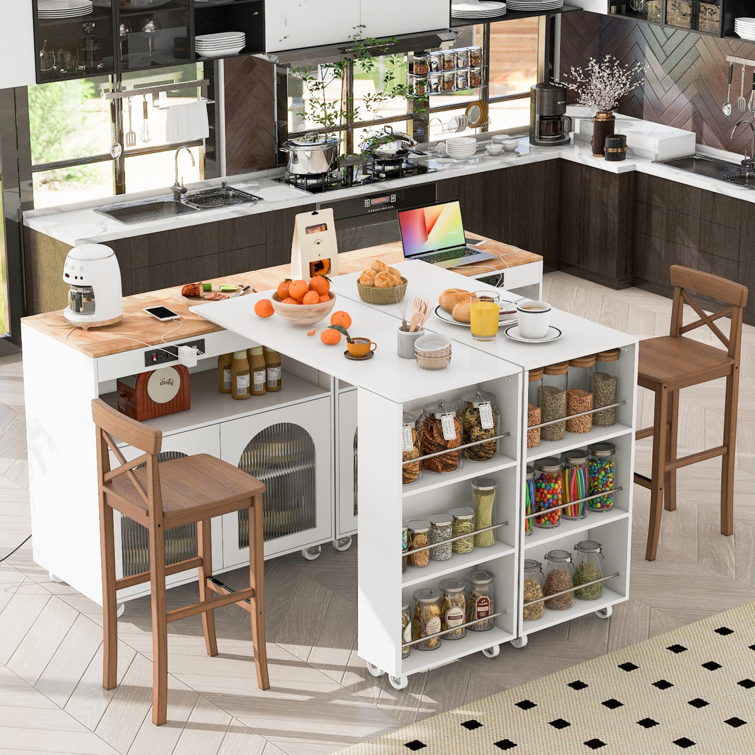 Streamdale Furniture WF316018AAW Kitchen-Furniture - View #2