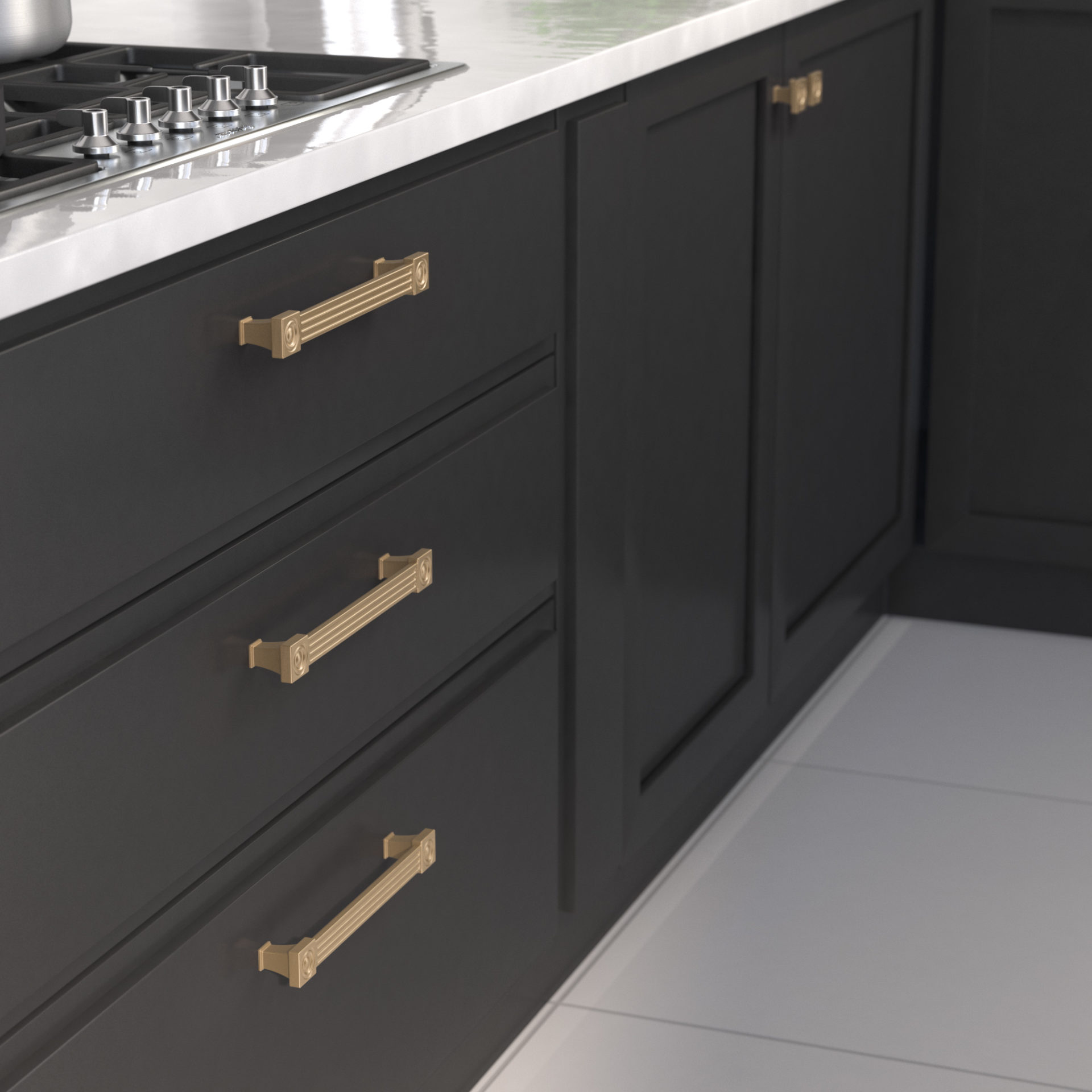 Richelieu BP8822192CHBRZ Cabinet-Pulls - View #4