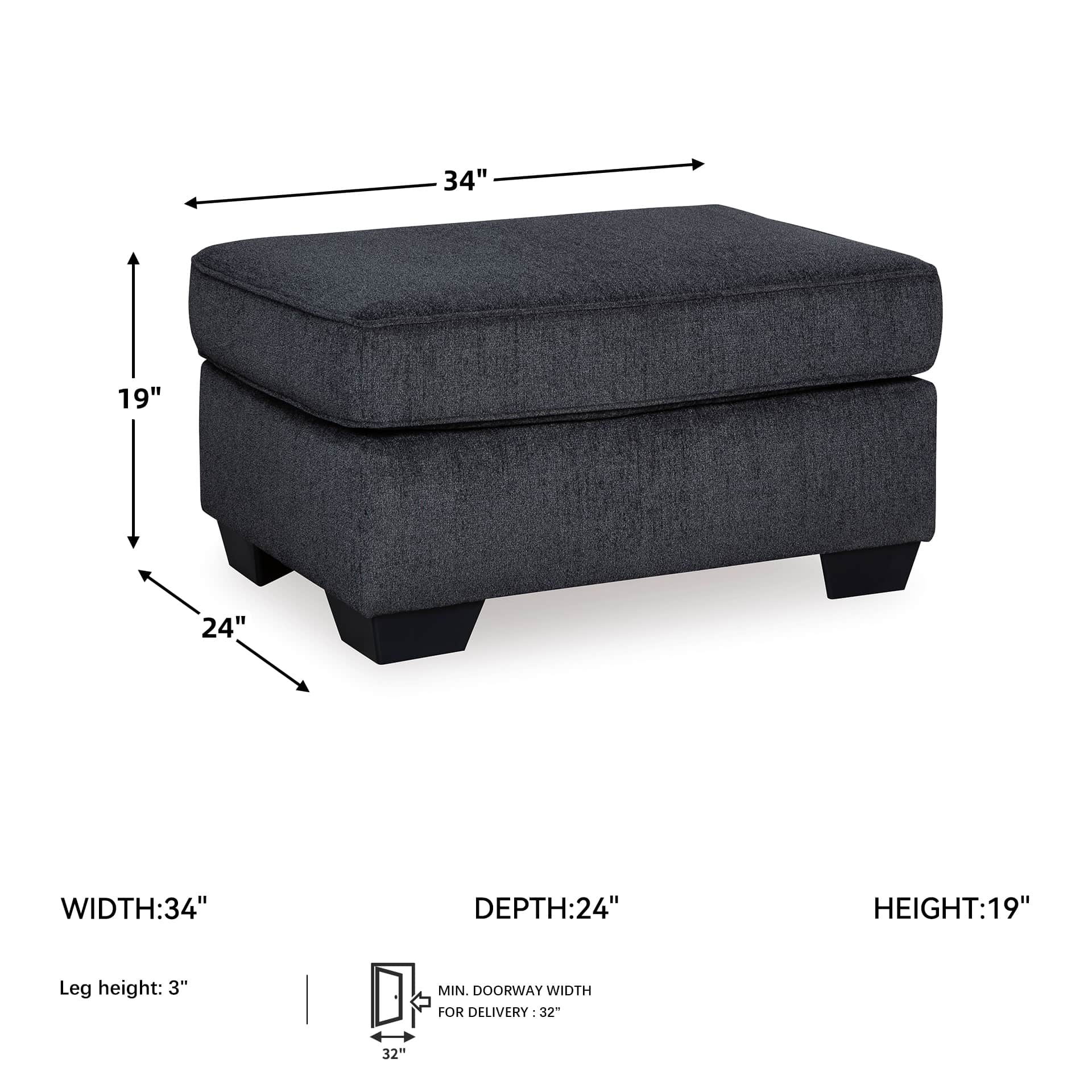 Signature Design by Ashley 8721314 Indoor-Ottomans - View #4