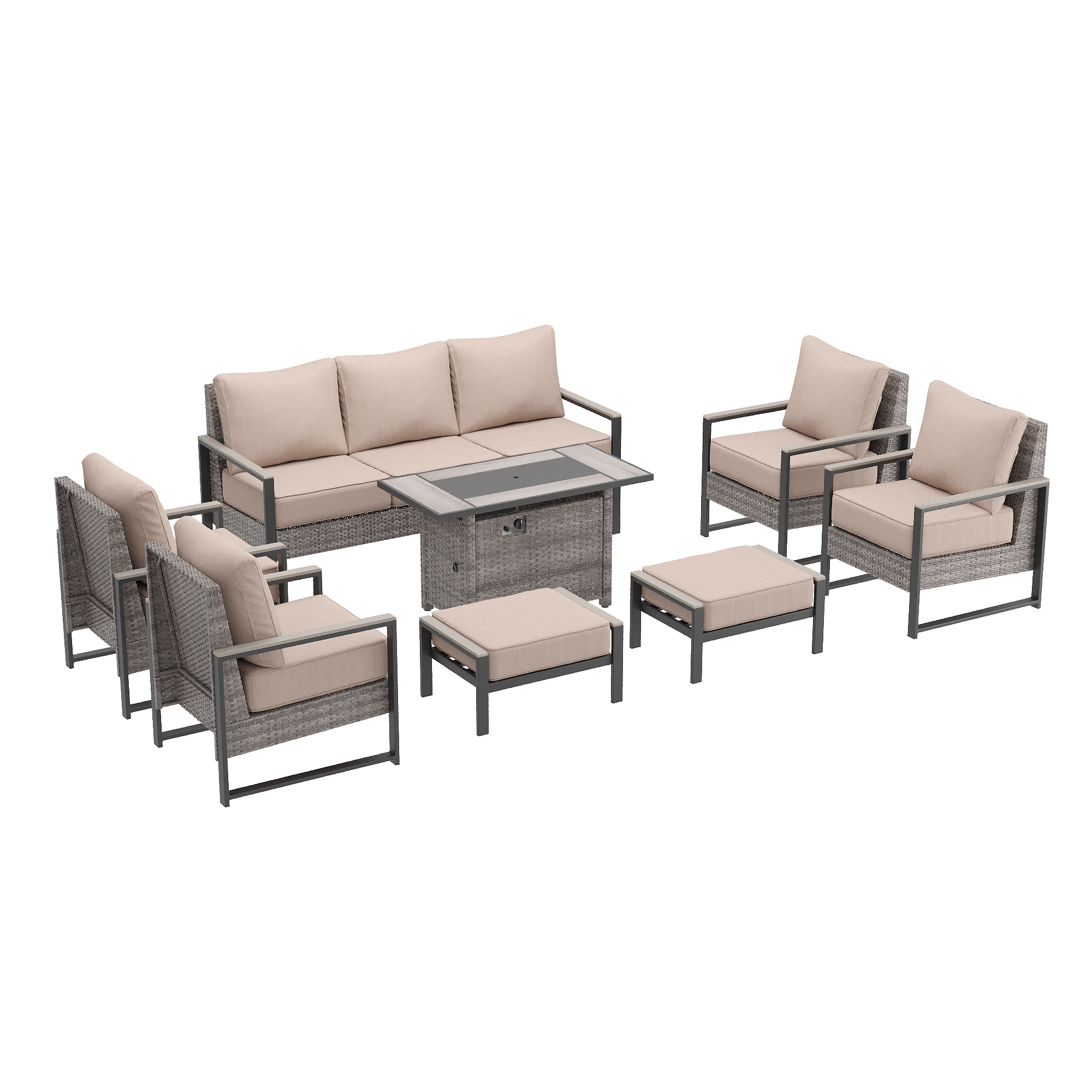 ACEGOSES LW-PS-148HSD-S2T5 Patio-Conversation-Sets - View #2