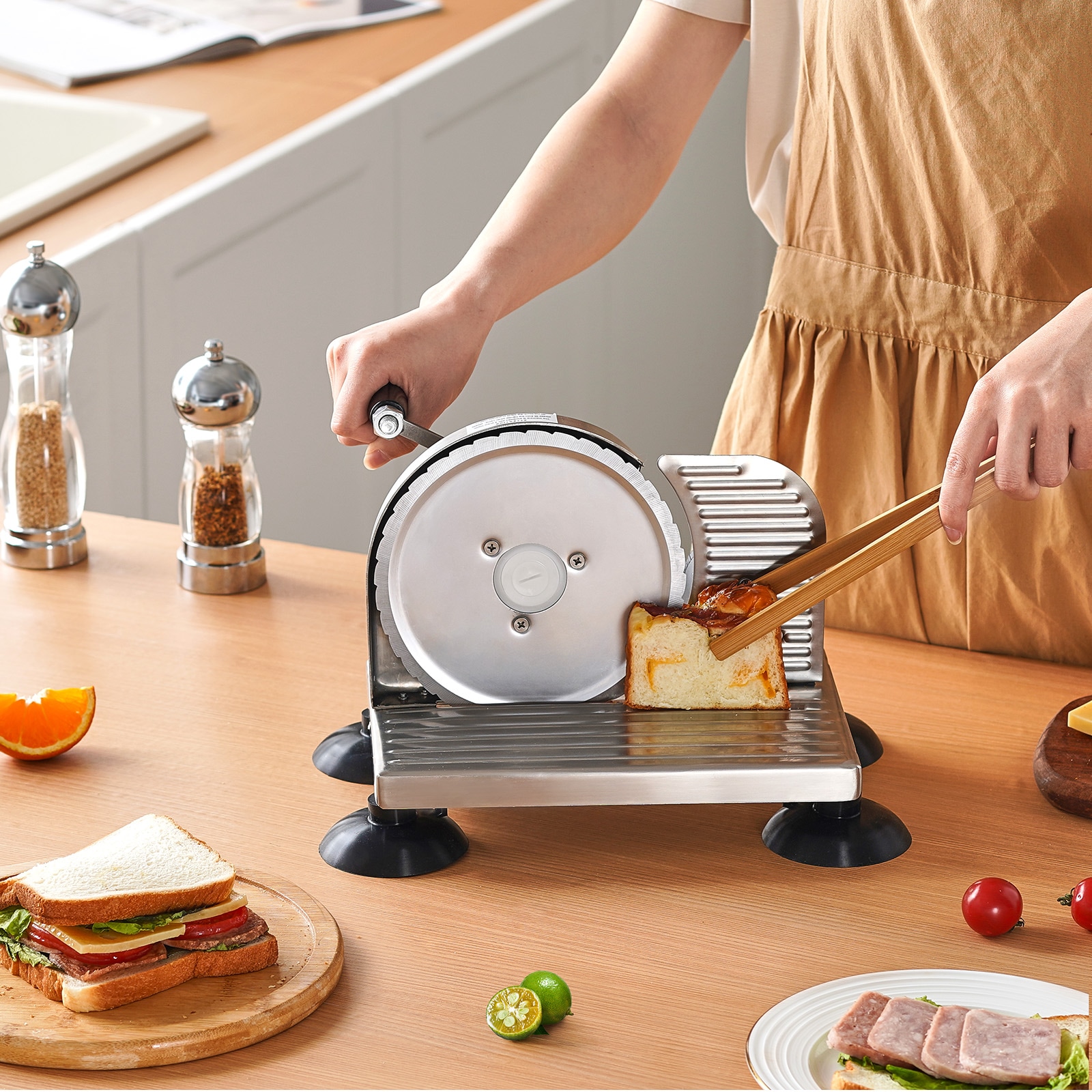 VEVOR BZDQPJ200W75I7CZUV1 Food-Slicers - View #2