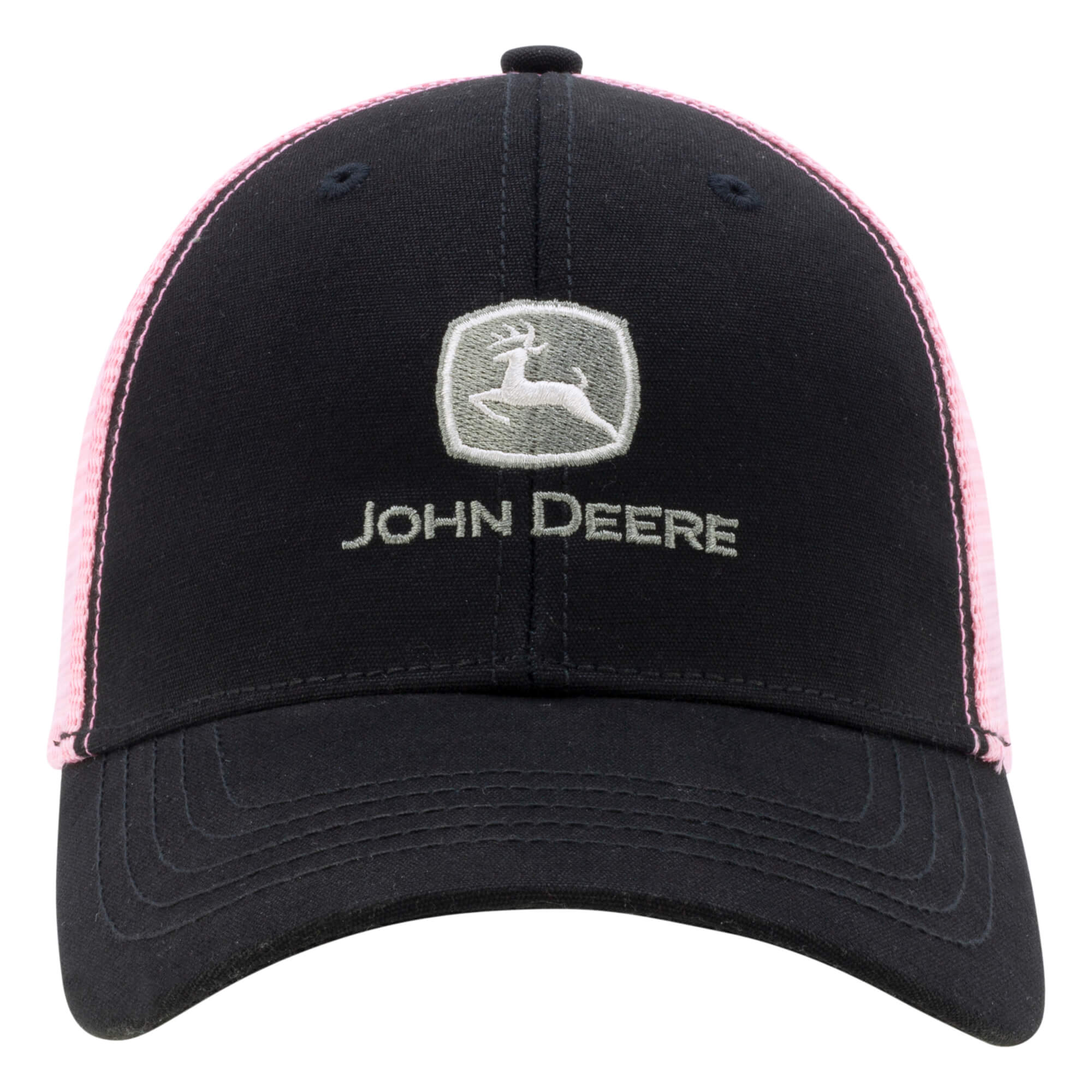 Pink  John Deere Cap One Size Fits All, 