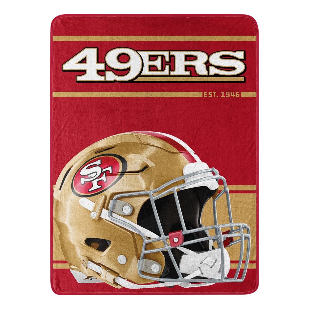 San Francisco 49ers Oatmeal Sweatshirt Blanket