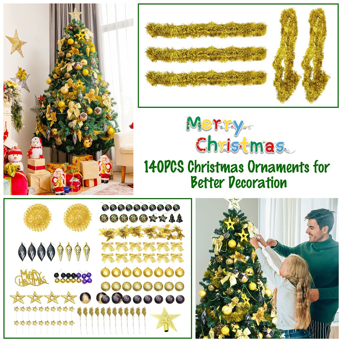 Forclover HYC-CM184 Artificial-Christmas-Trees - View #10