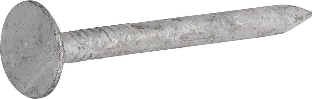 Grip-Rite #11 x 1-1/4 in. Electro-Galvanized Steel Roofing Nails (1  lb.-Pack) 114EGRFG1 - The Home Depot