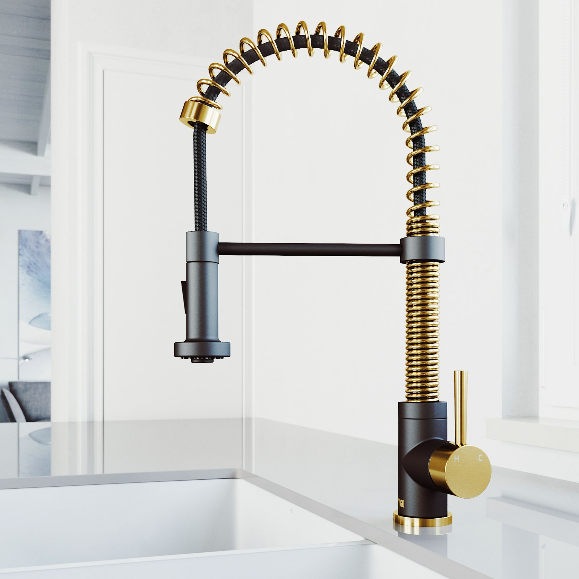 VIGO VG02001MGMB Kitchen-Faucets - View #2