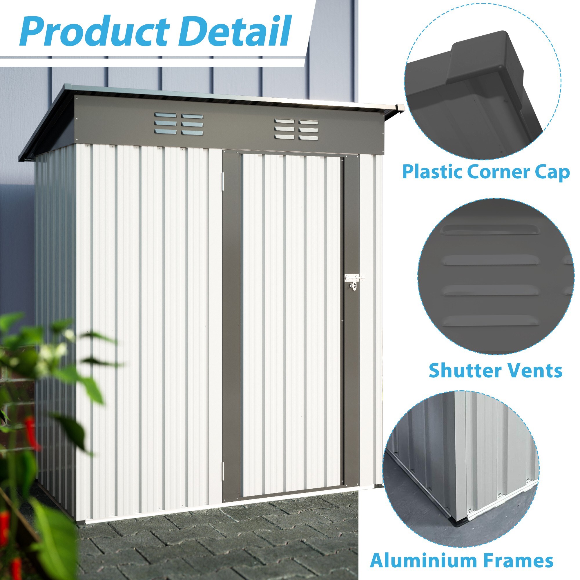 ToolCat BZ-3-115-SN Metal-Storage-Buildings-Sheds - View #4
