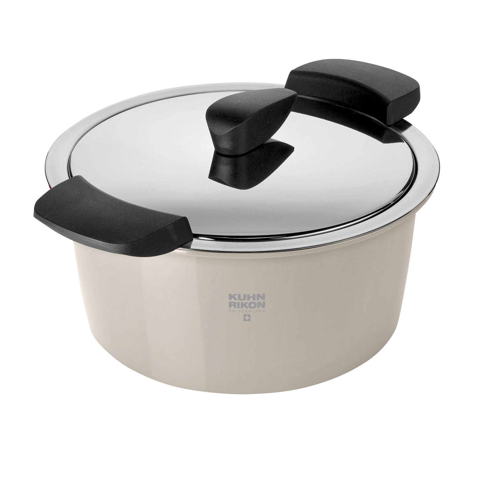 Kuhn Rikon  Hotpan Stainless Steel Cooking Pot with Insulated Bowl 2.1Quart Sand