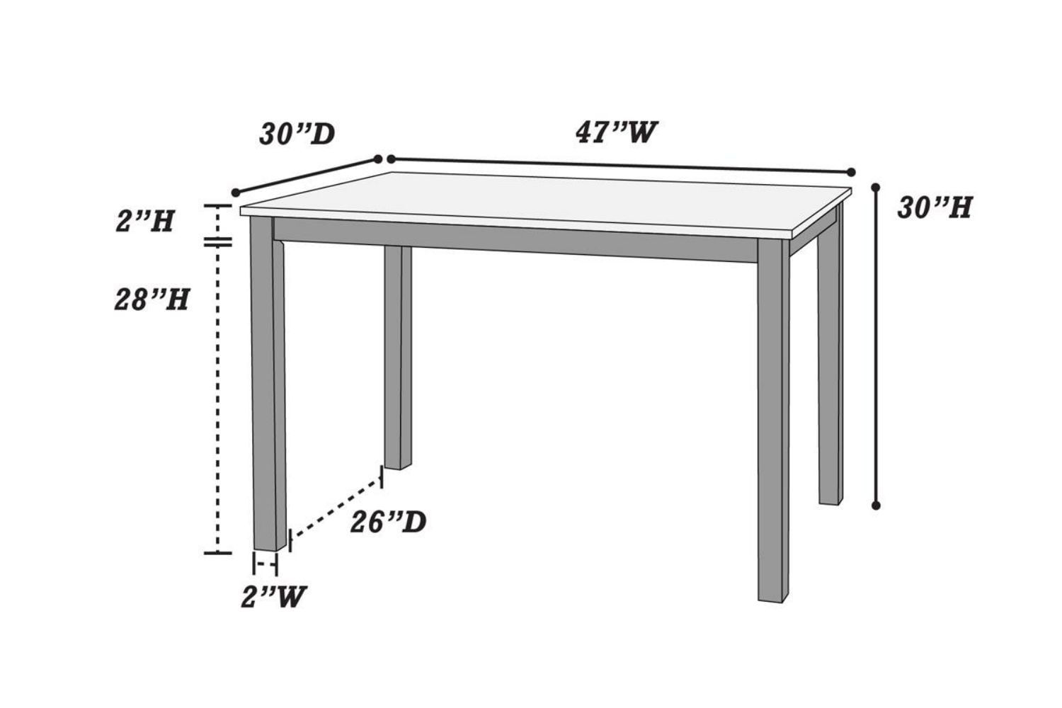 Siavonce XH18999 Dining-Sets - View #5