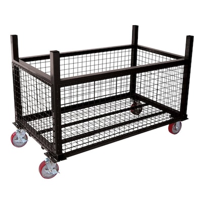 Storage cart Cable & Wire Holders at