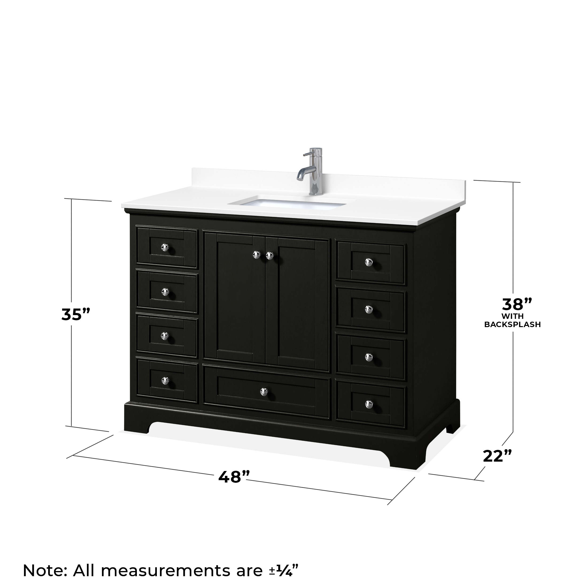 Wyndham Collection WCS202048SDEWCUNSMXX Bath-Vanity-Combo - View #5