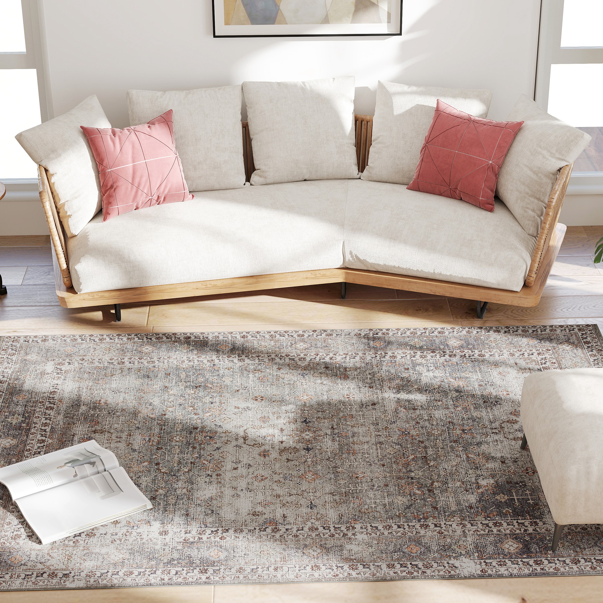 HomCom 83C-050V01BU rugs - View #4